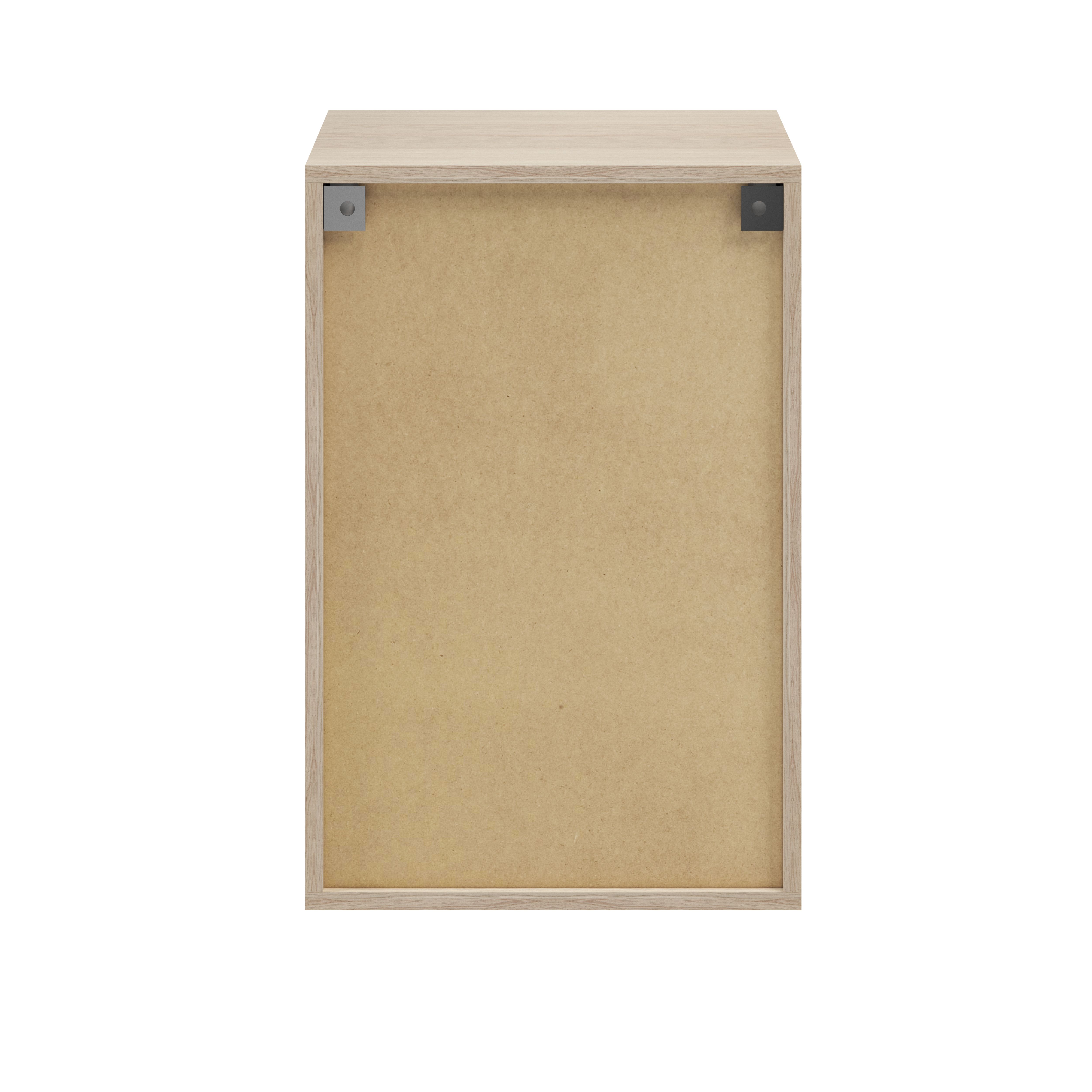 GoodHome Atomia Matt Oak effect Modular furniture cabinet, (H)750mm (W)500mm (D)350mm