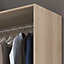 GoodHome Atomia Matt Oak effect Modular furniture cabinet, (H)750mm (W)500mm (D)580mm