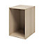 GoodHome Atomia Matt Oak effect Modular furniture cabinet, (H)750mm (W)500mm (D)580mm