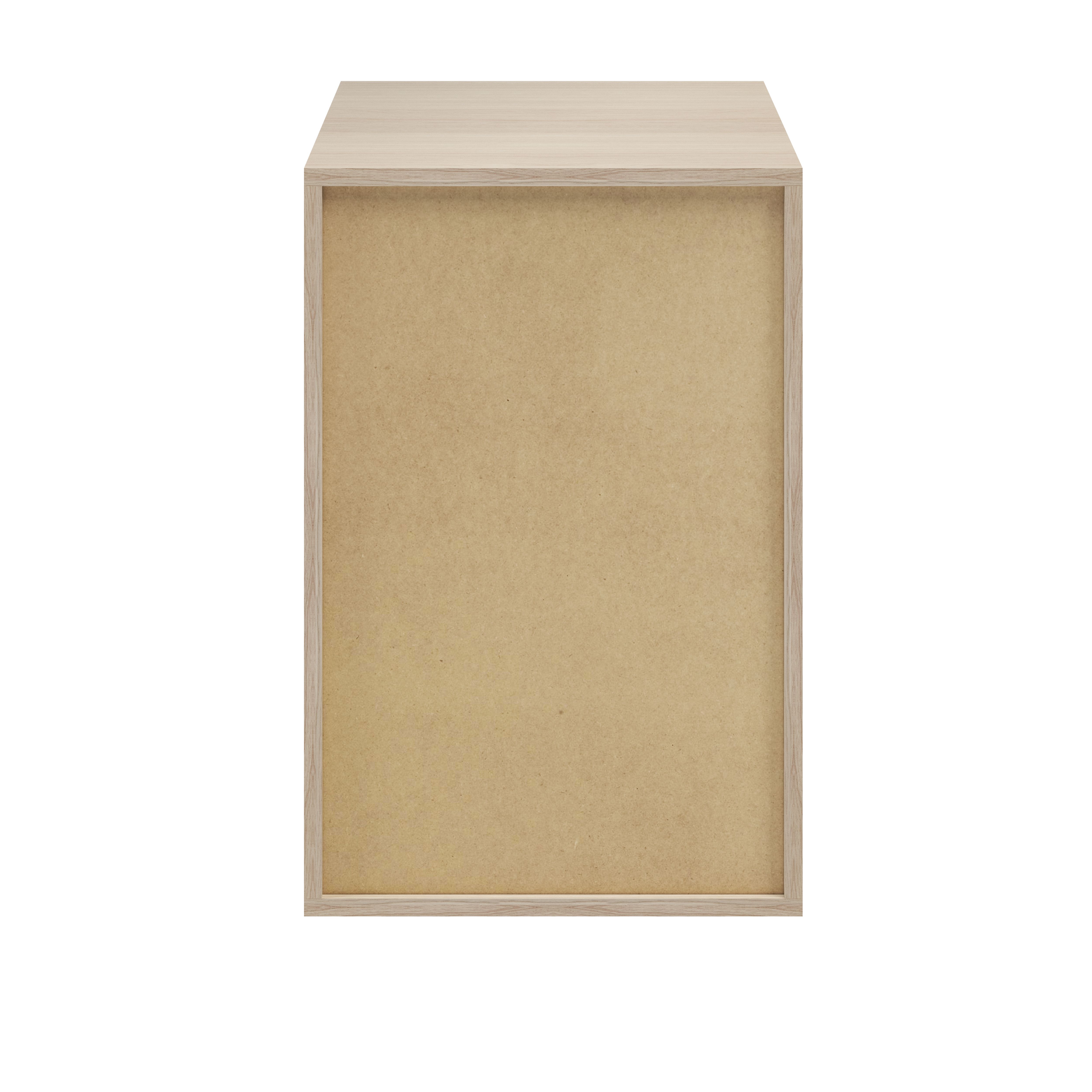 GoodHome Atomia Matt Oak effect Modular furniture cabinet, (H)750mm (W)500mm (D)580mm