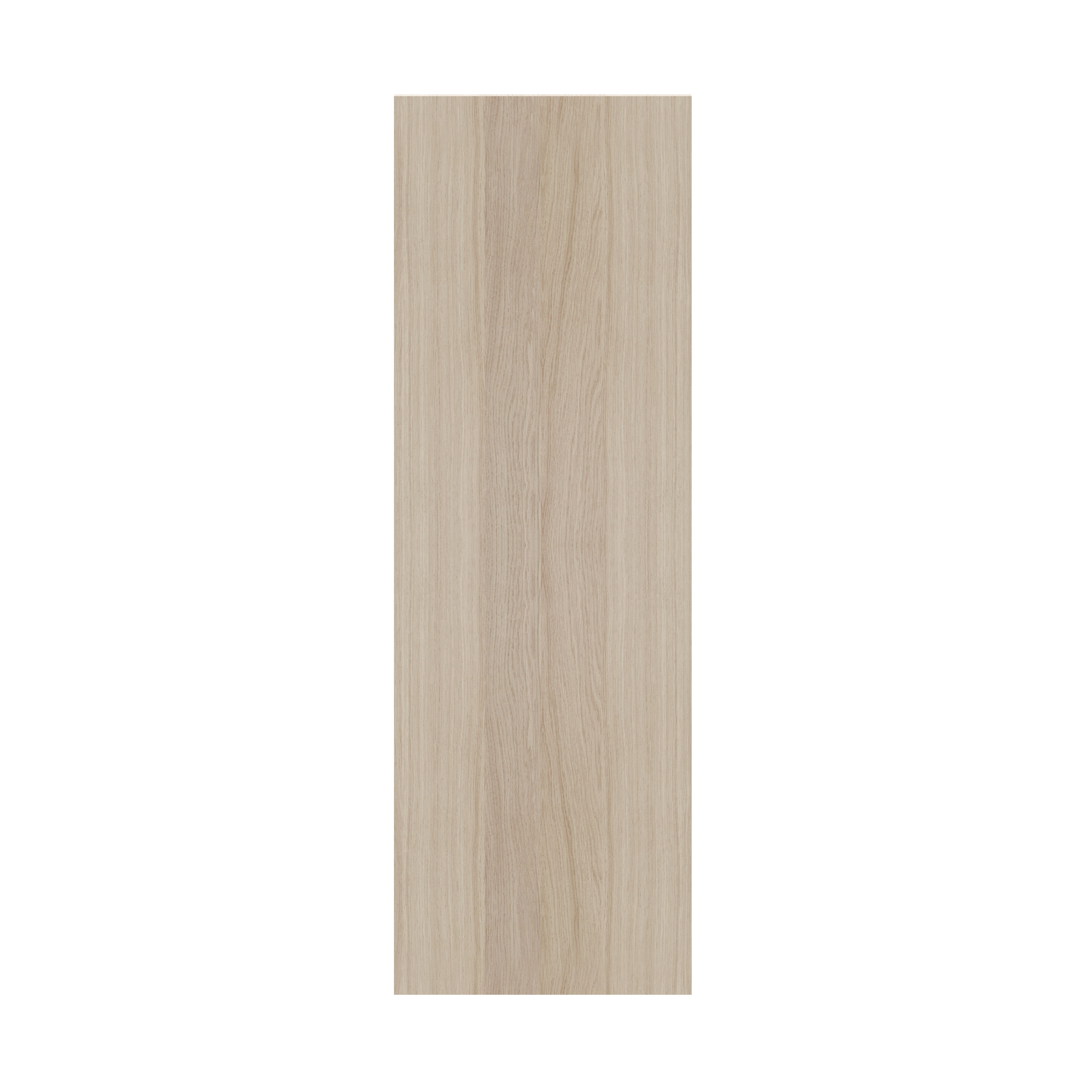 GoodHome Atomia Matt Oak effect Non-mirrored Modular furniture door, (H) 1122mm (W) 372mm