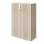 GoodHome Atomia Matt Oak effect Non-mirrored Modular furniture door, (H) 1122mm (W) 372mm