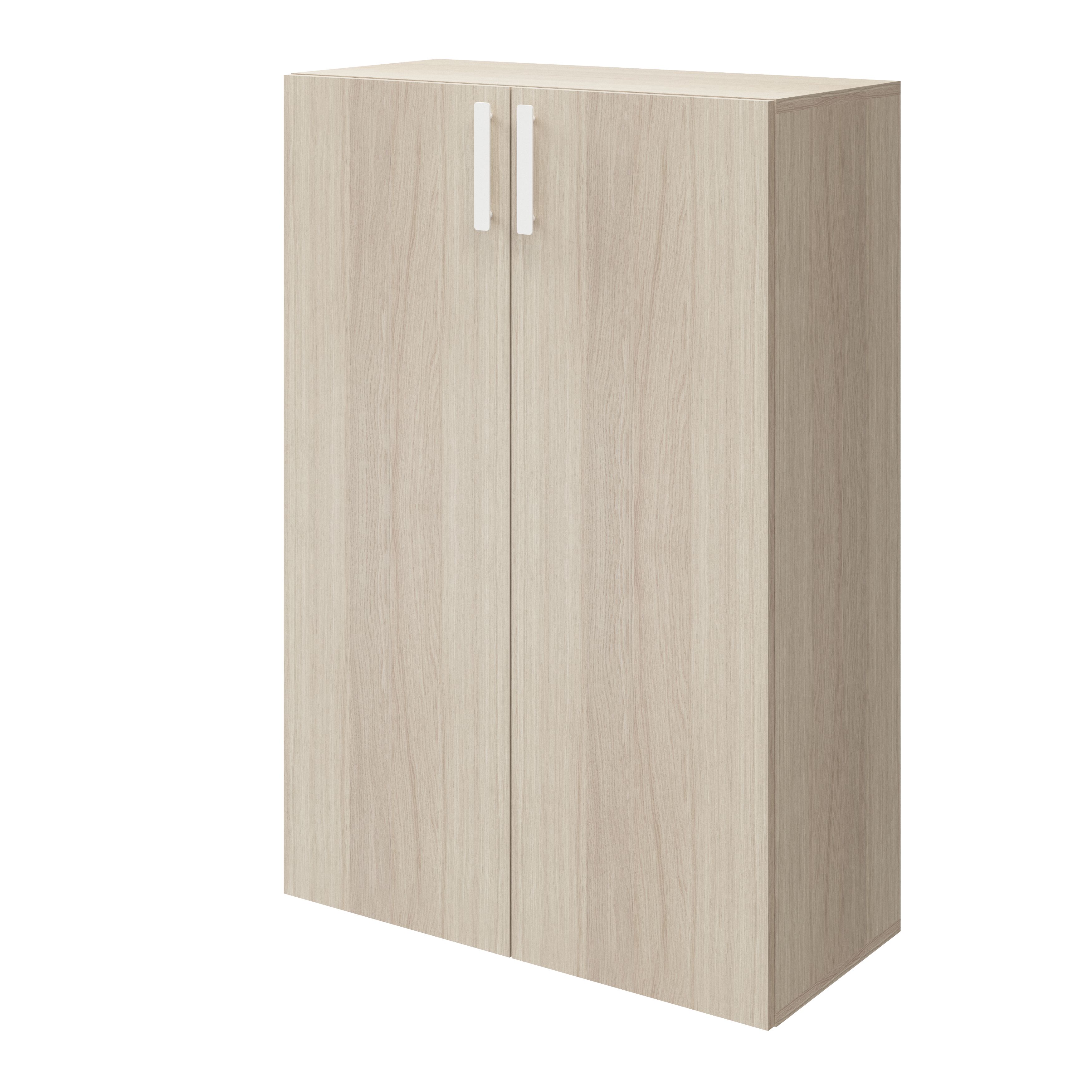 GoodHome Atomia Matt Oak effect Non-mirrored Modular furniture door, (H) 1122mm (W) 372mm