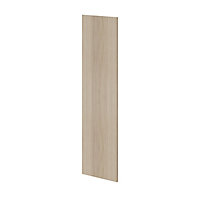 GoodHome Atomia Matt Oak effect Non-mirrored Modular furniture door, (H) 1497mm (W) 372mm