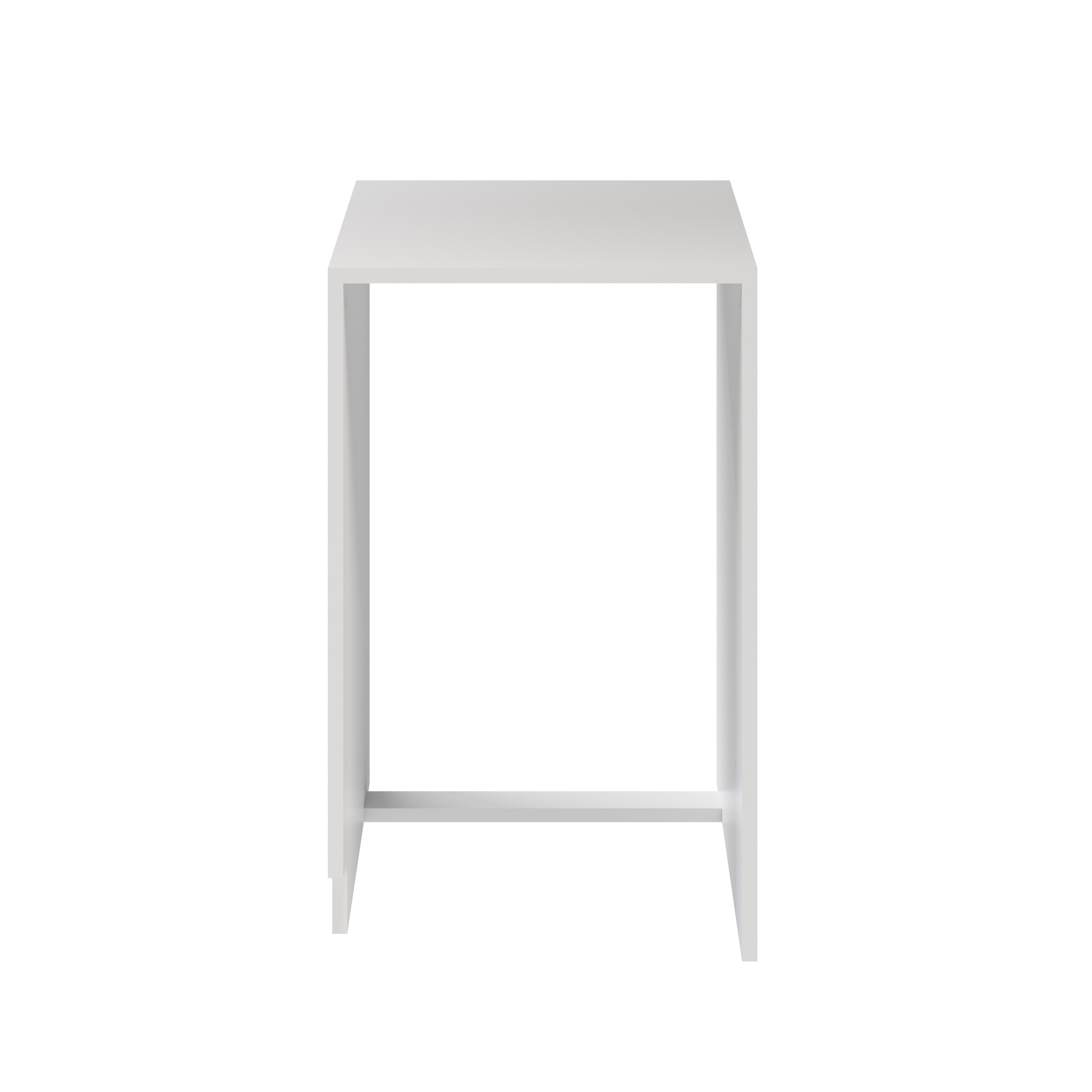GoodHome Atomia Matt White Divider, (H)807mm (W)500mm (D)562mm