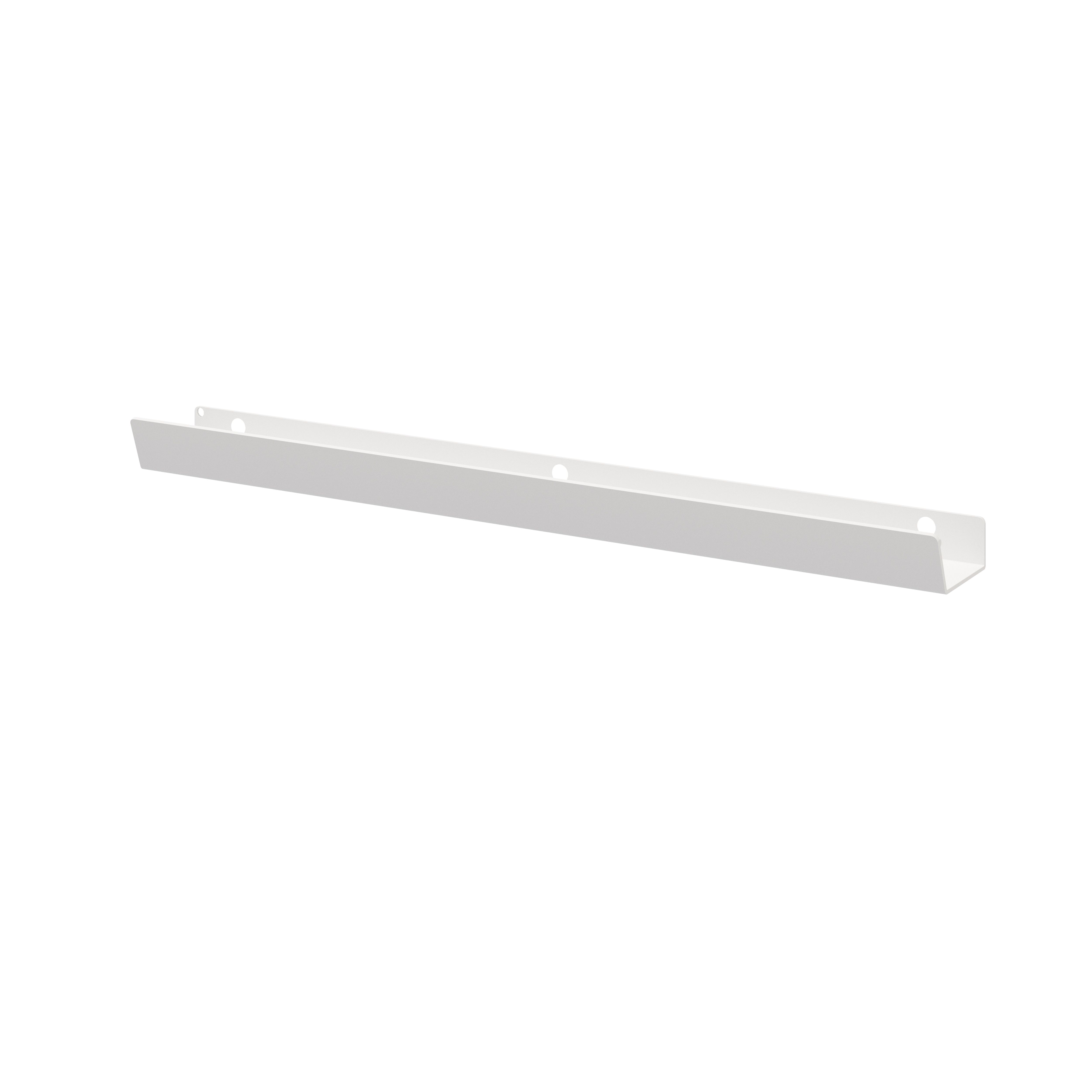 GoodHome Atomia Matt White Doors & drawers Edge Handle (L)293mm