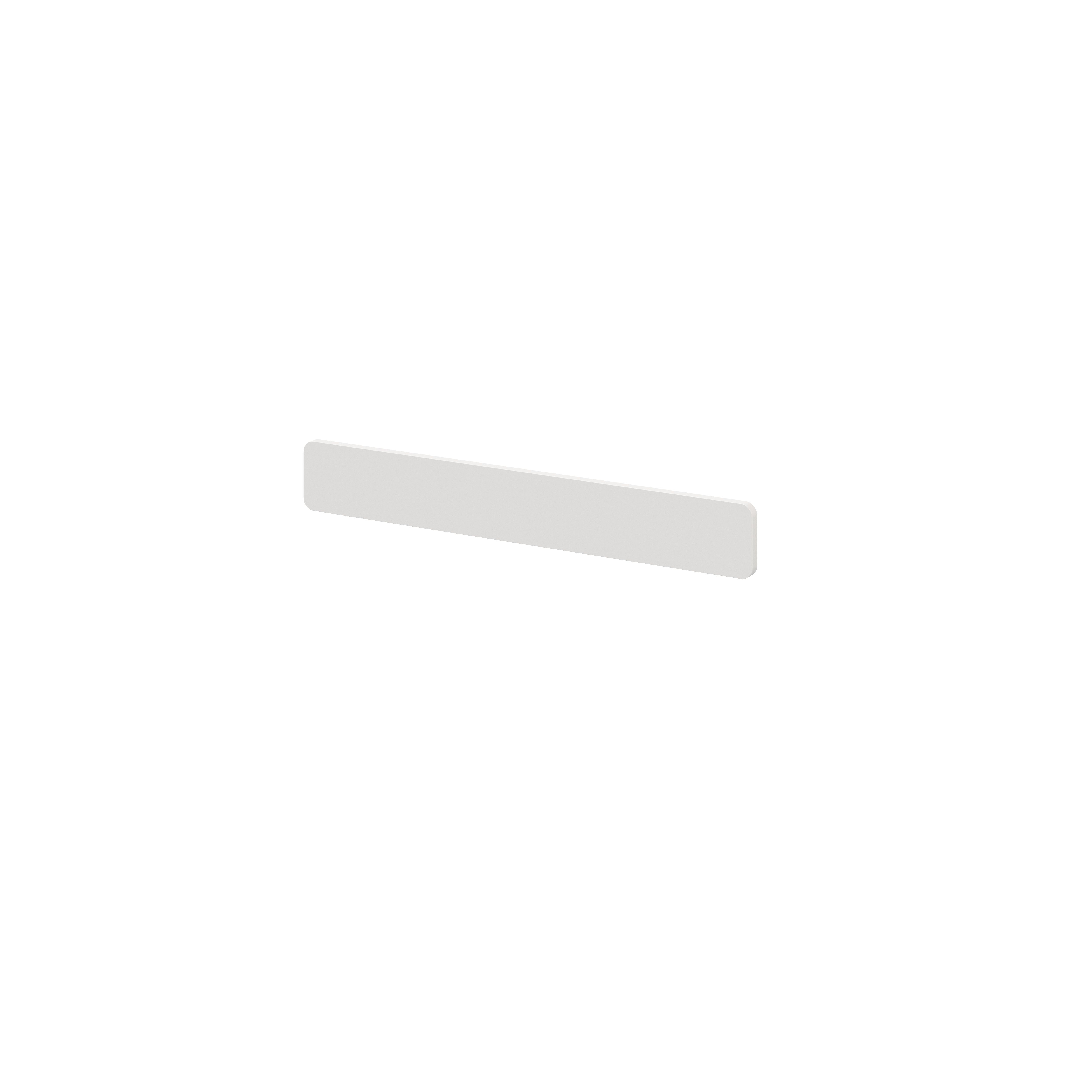 GoodHome Atomia Matt White Doors & drawers Front Handle (L)165mm
