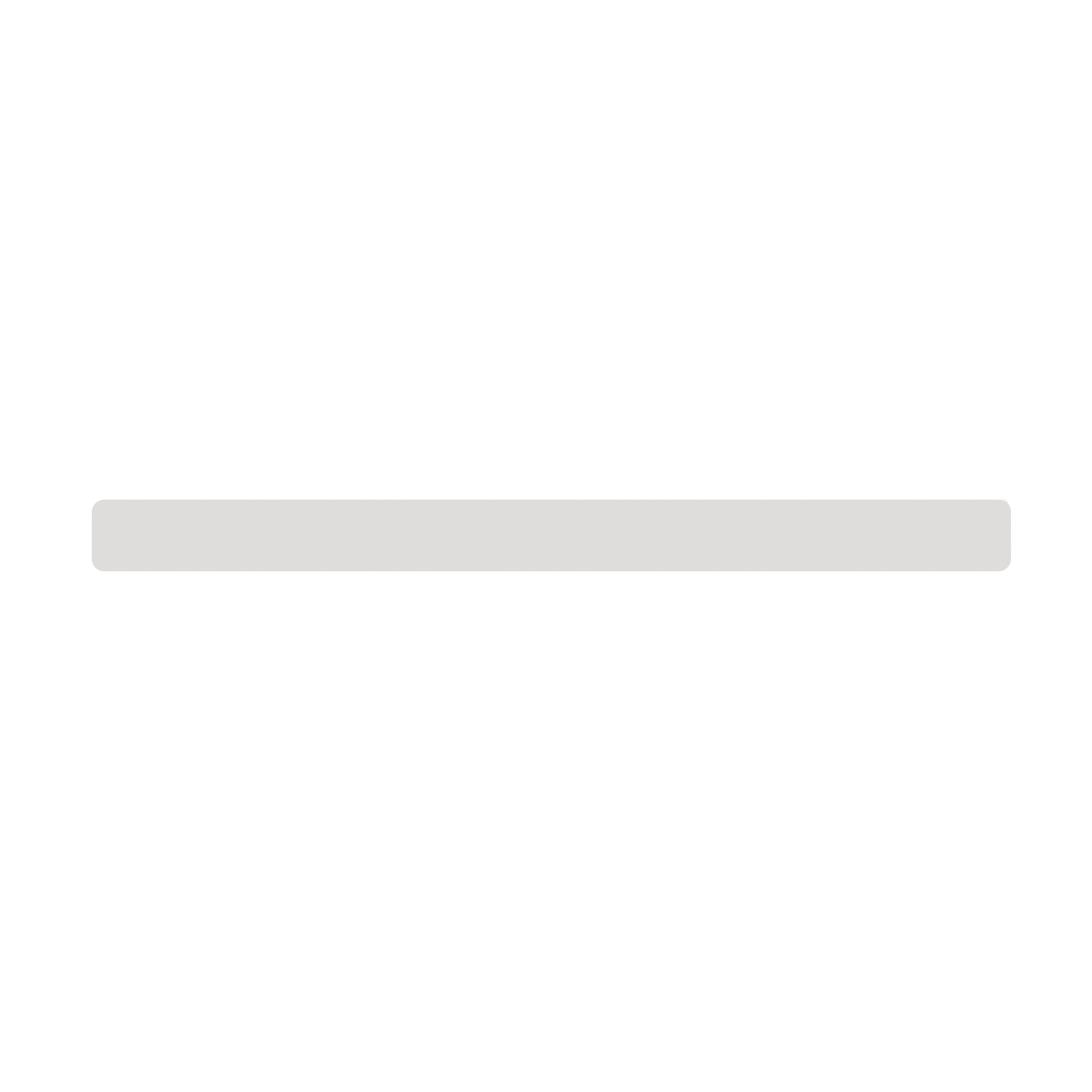 GoodHome Atomia Matt White Doors & drawers Front Handle (L)293mm