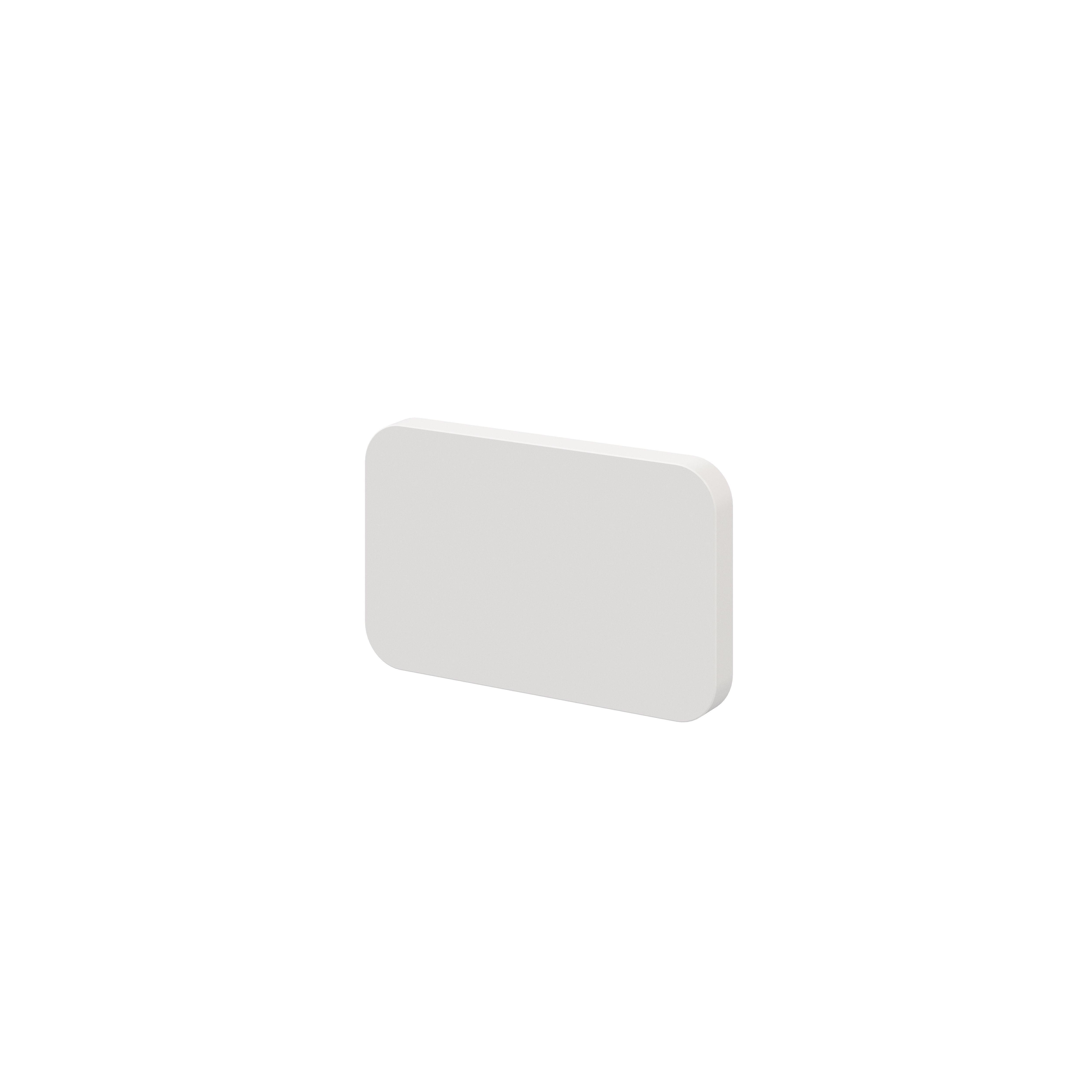 GoodHome Atomia Matt White Doors & drawers Front Handle (L)37mm