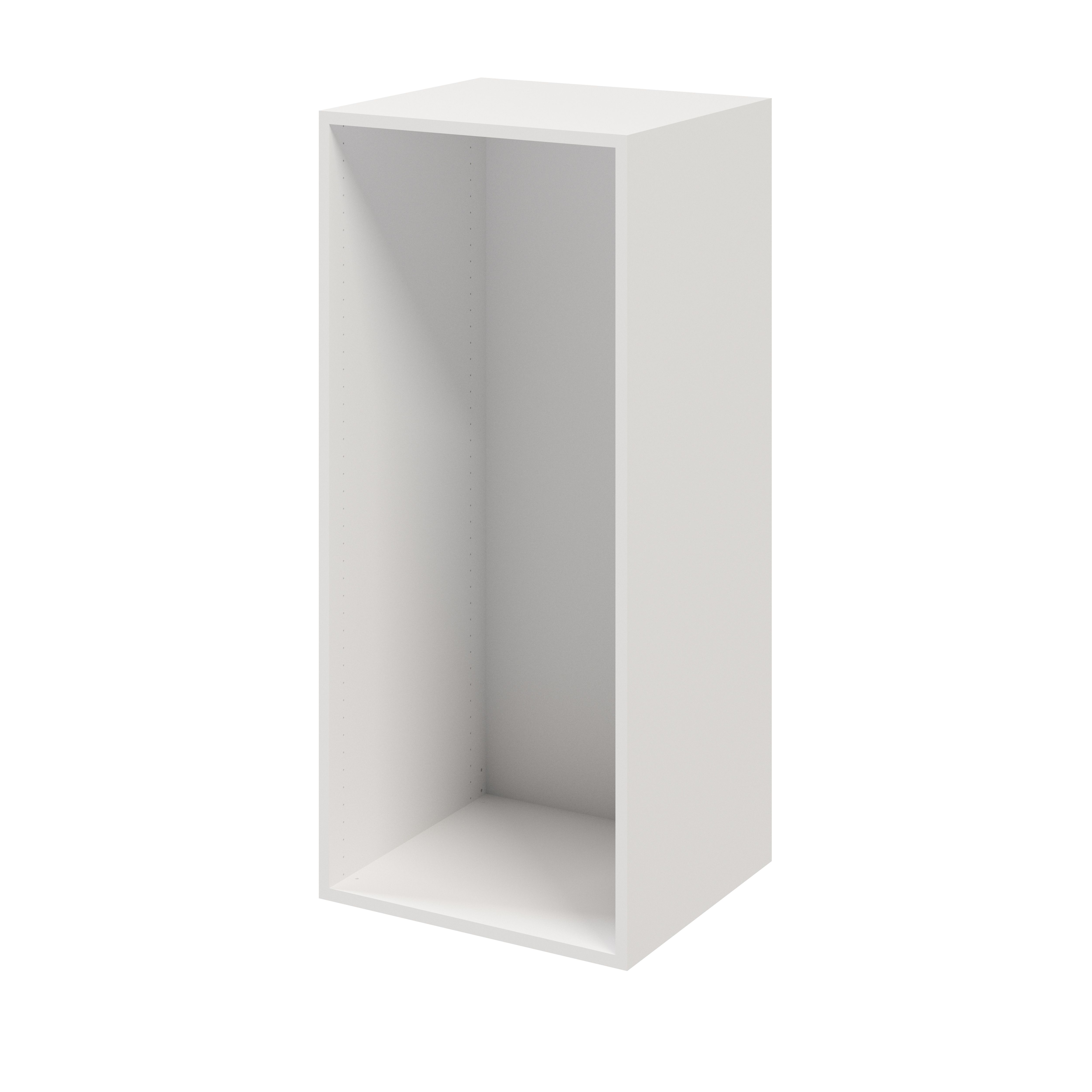 GoodHome Atomia Matt White Modular furniture cabinet, (H)1125mm (W)500mm (D)450mm
