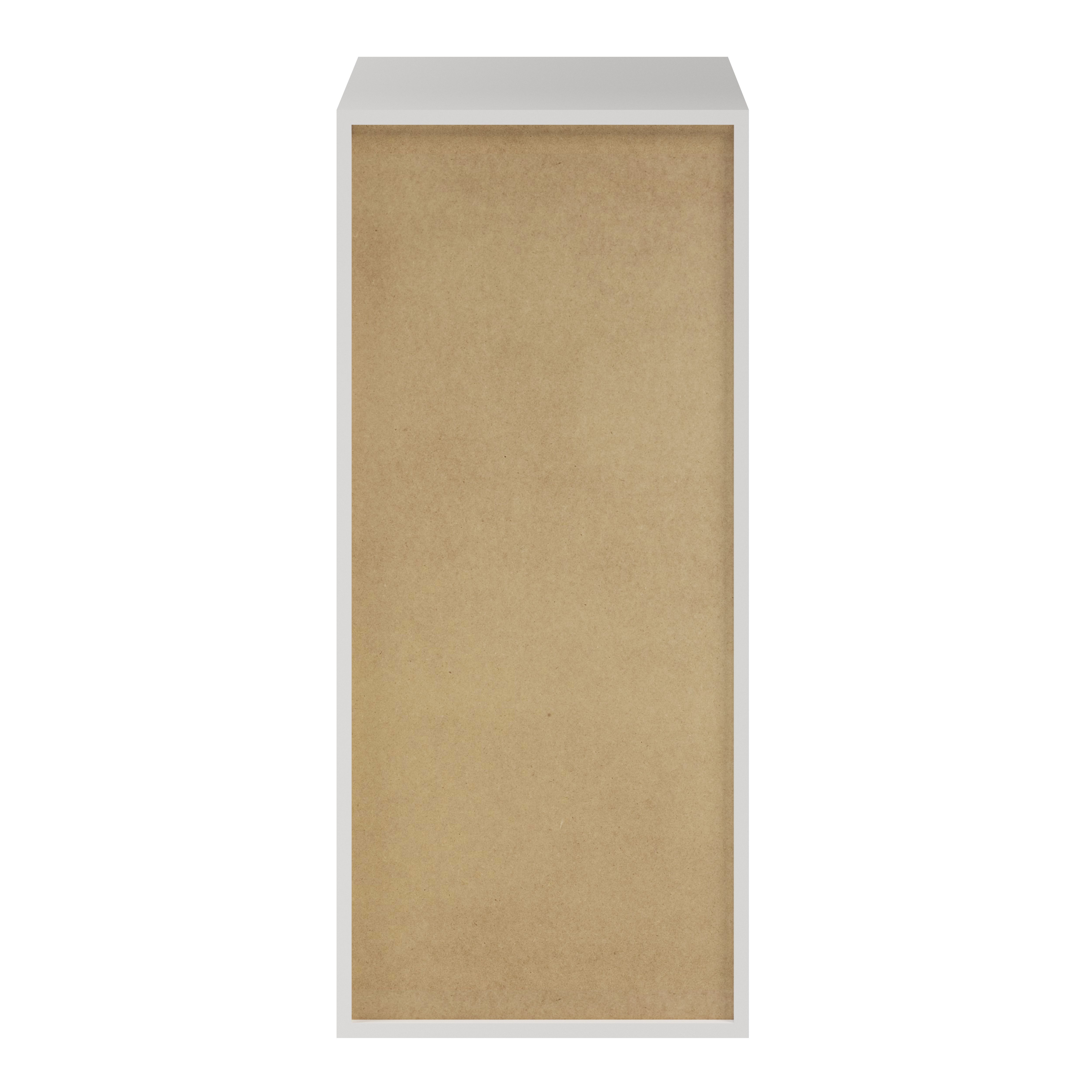 GoodHome Atomia Matt White Modular furniture cabinet, (H)1125mm (W)500mm (D)450mm