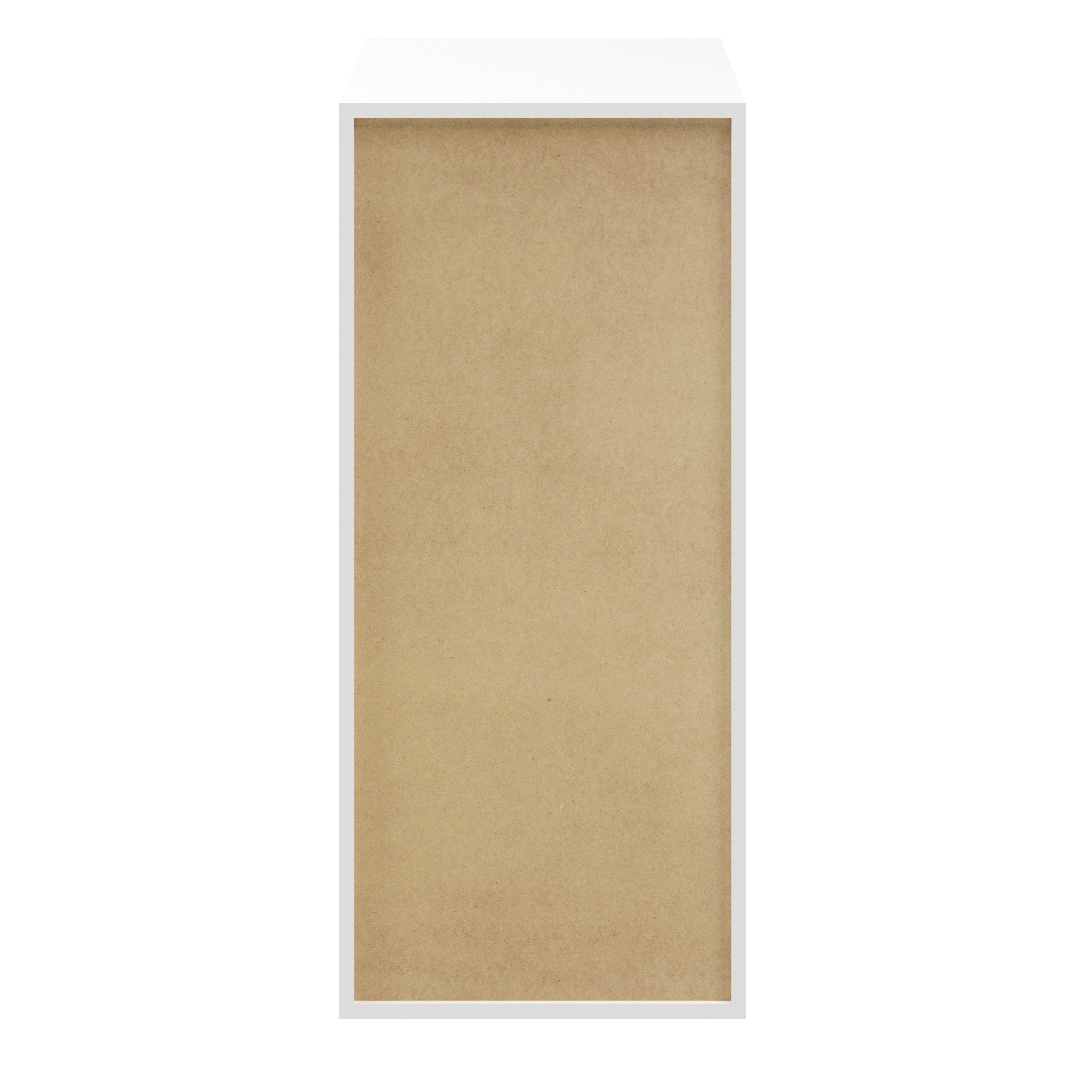 GoodHome Atomia Matt White Modular furniture cabinet, (H)1125mm (W)500mm (D)580mm