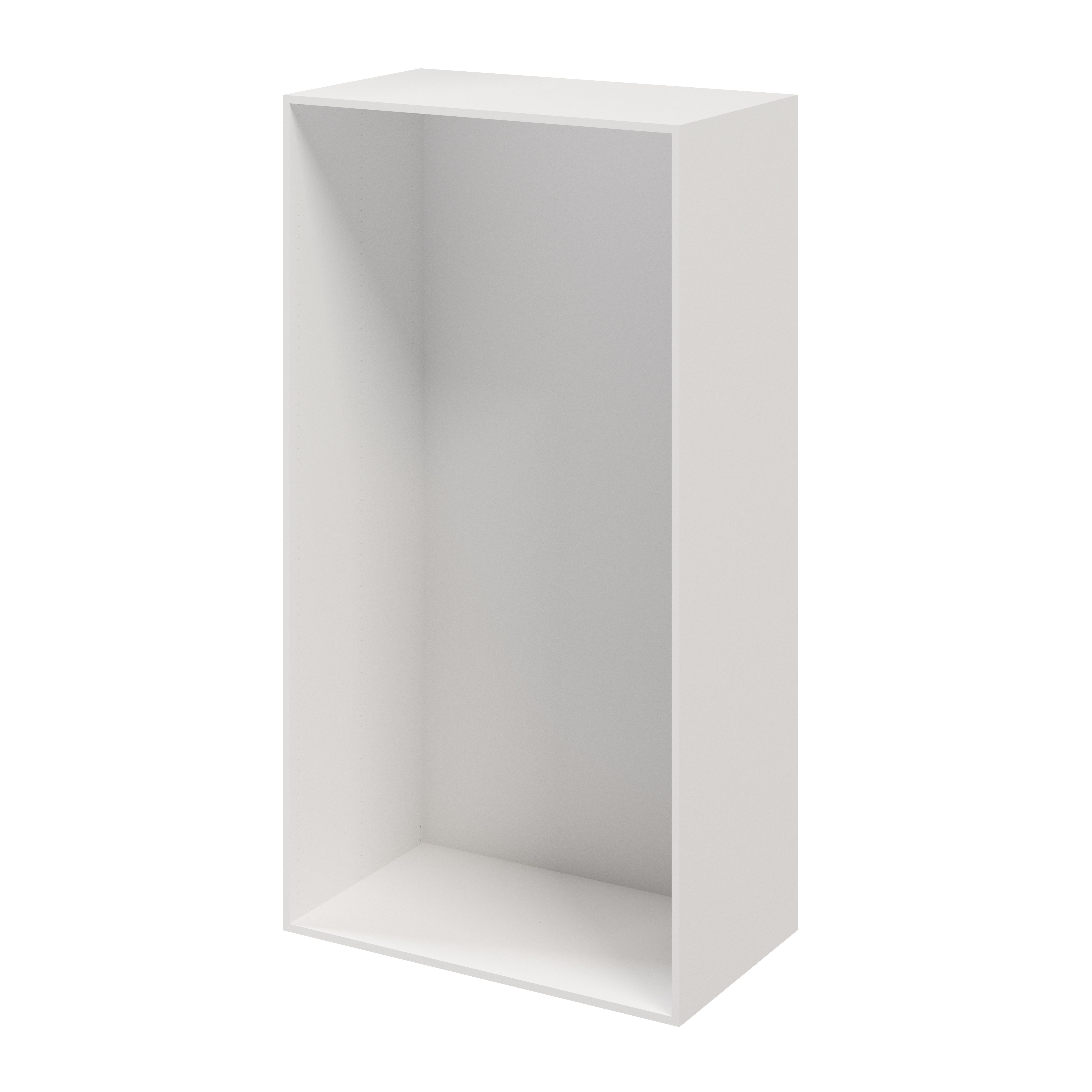 GoodHome Atomia Matt White Modular furniture cabinet, (H)1875mm (W)1000mm (D)580mm