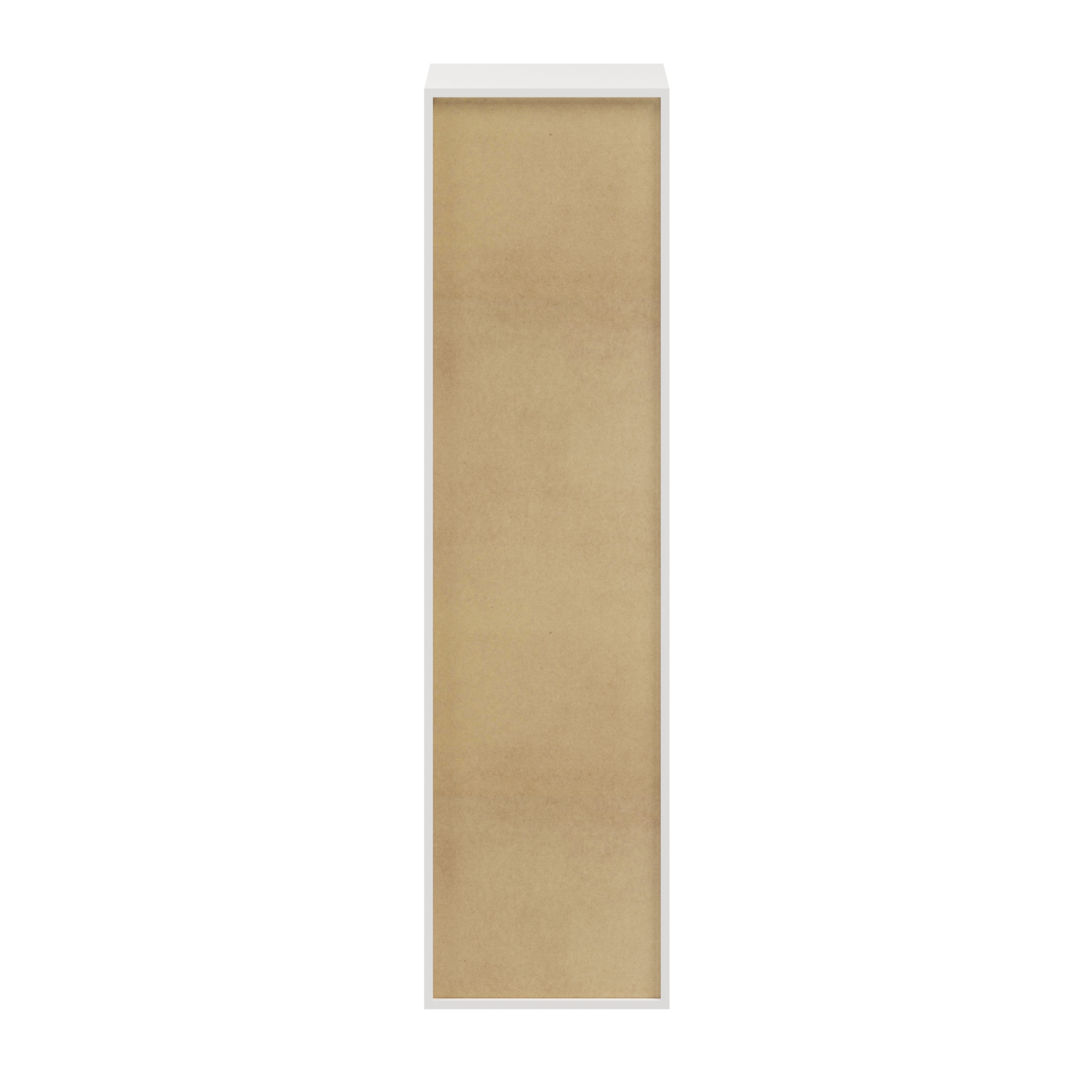 GoodHome Atomia Matt White Modular furniture cabinet, (H)1875mm (W)500mm (D)350mm