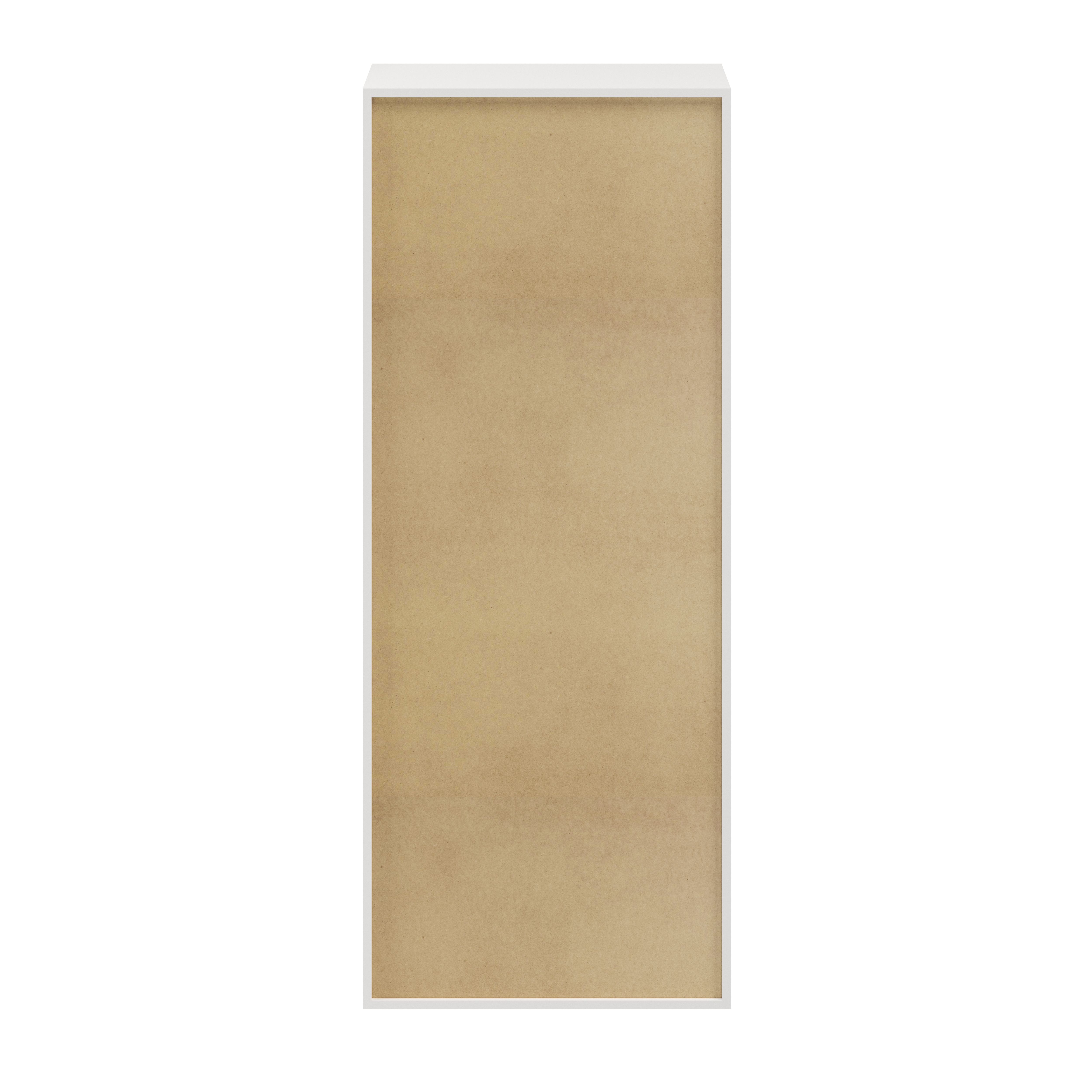 GoodHome Atomia Matt White Modular furniture cabinet, (H)1875mm (W)750mm (D)350mm