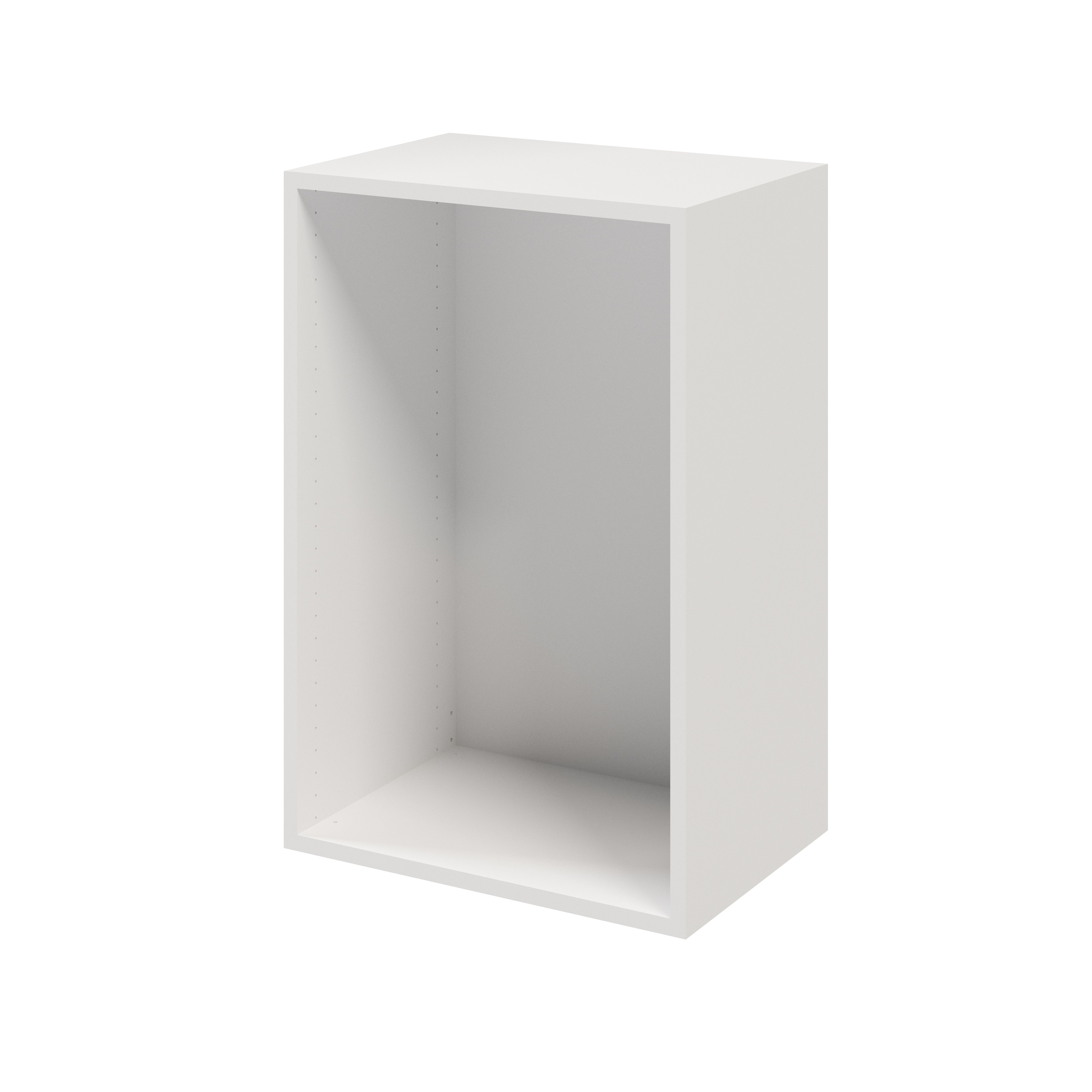 GoodHome Atomia Matt White Modular furniture cabinet, (H)750mm (W)500mm (D)350mm