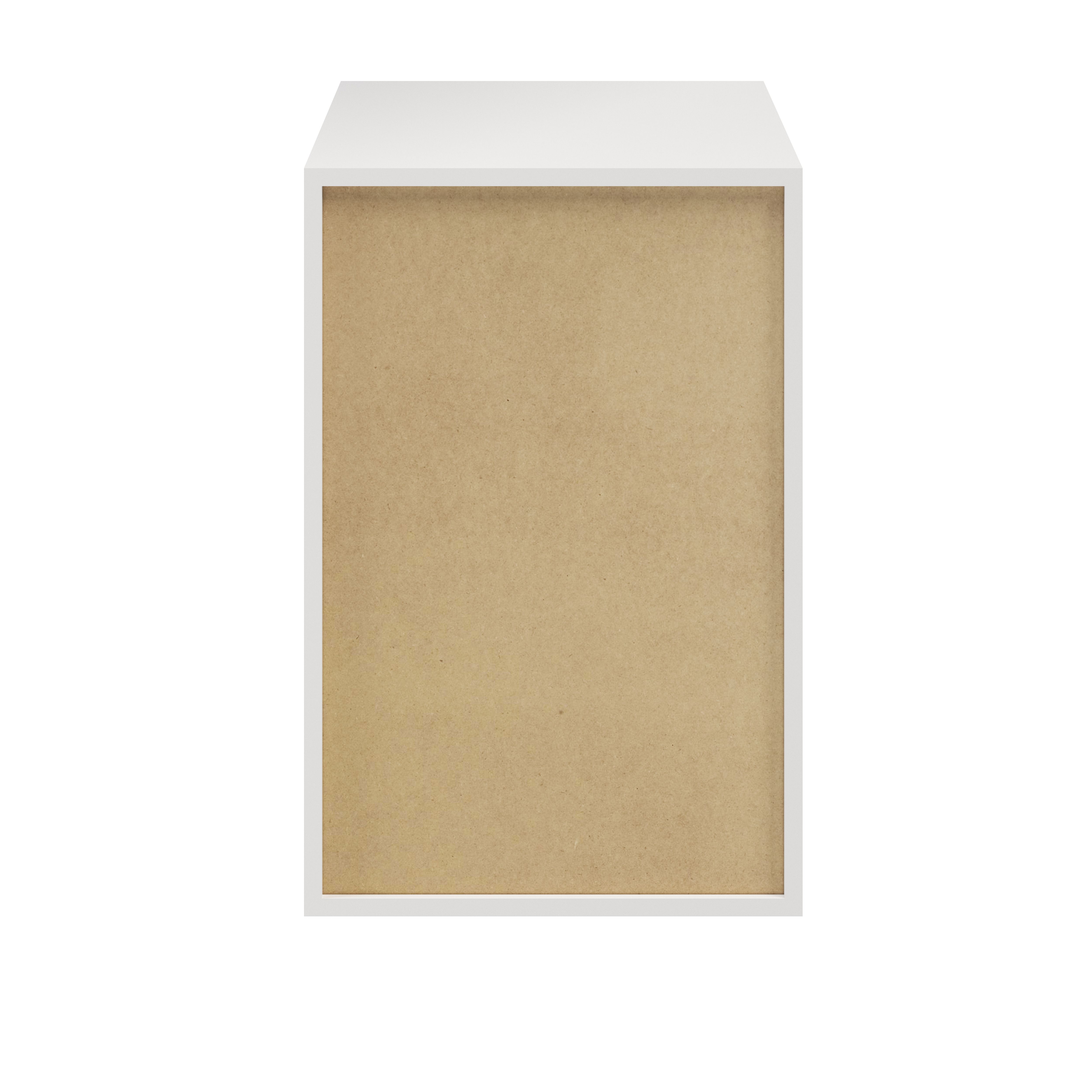 GoodHome Atomia Matt White Modular furniture cabinet, (H)750mm (W)500mm (D)580mm