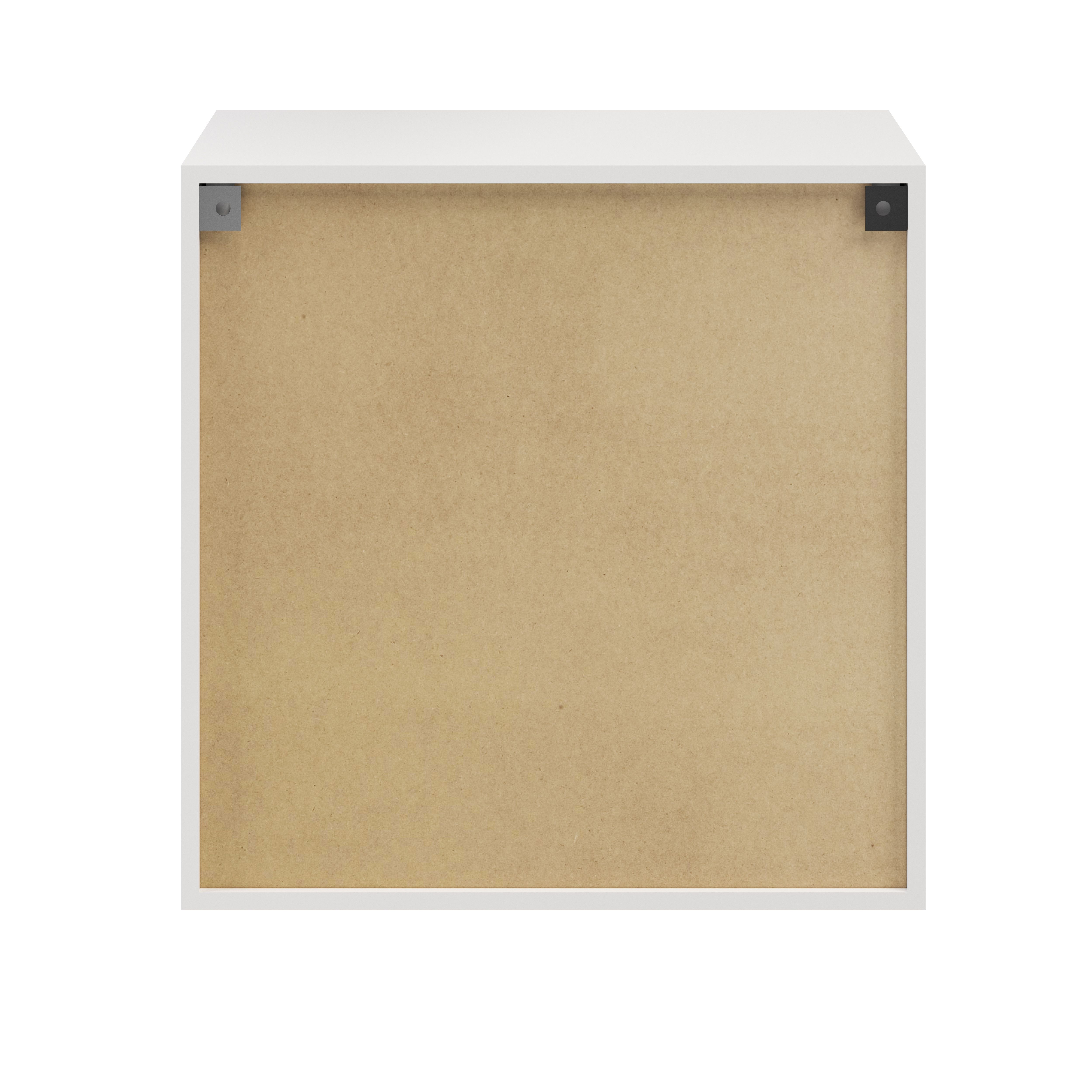 GoodHome Atomia Matt White Modular furniture cabinet, (H)750mm (W)750mm (D)350mm