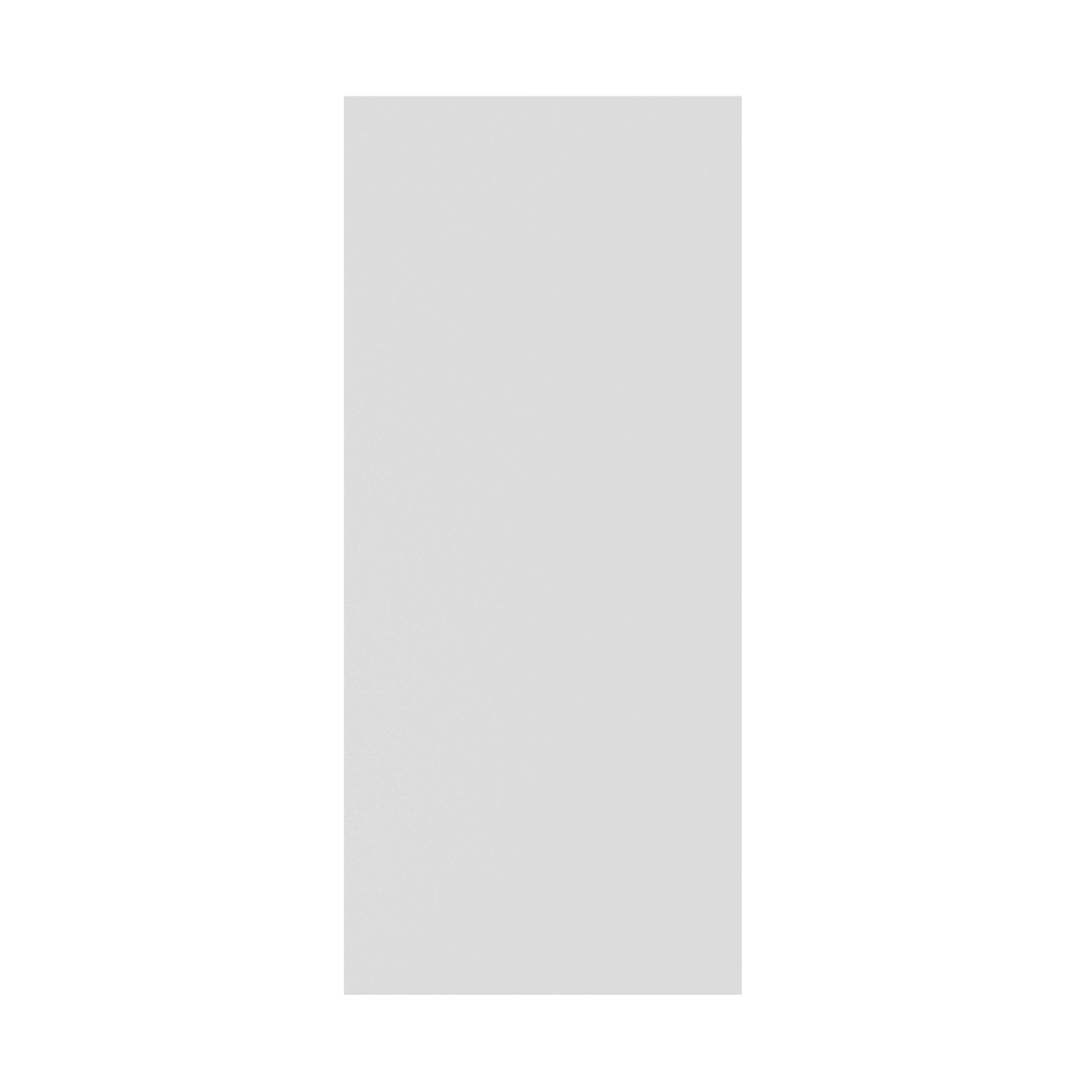 GoodHome Atomia Matt White Non-mirrored Modular furniture door, (H) 1122mm (W) 497mm