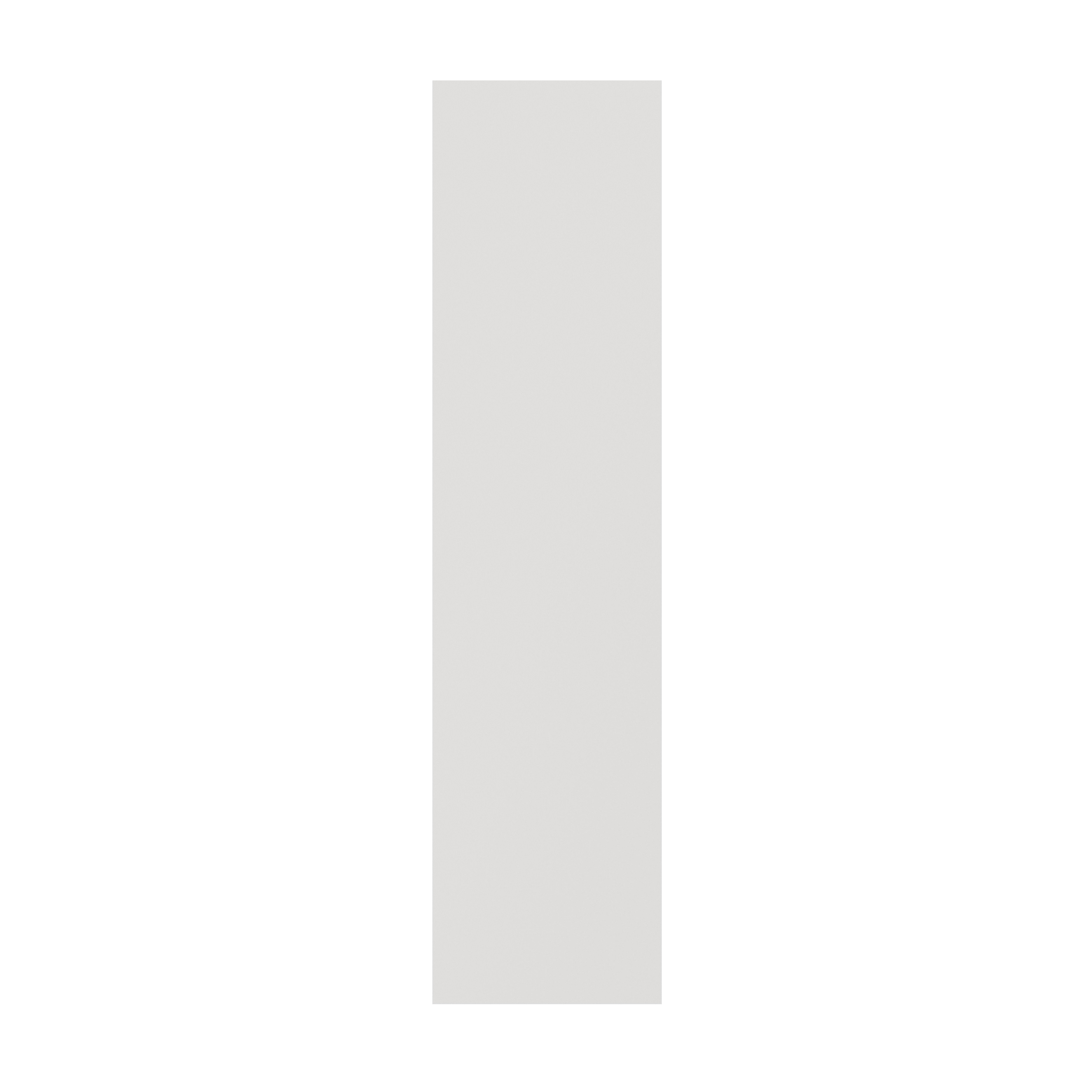 GoodHome Atomia Matt White Non-mirrored Modular furniture door, (H) 1497mm (W) 372mm