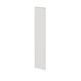 GoodHome Atomia Matt White Non-mirrored Modular furniture door, (H) 1872mm (W) 372mm