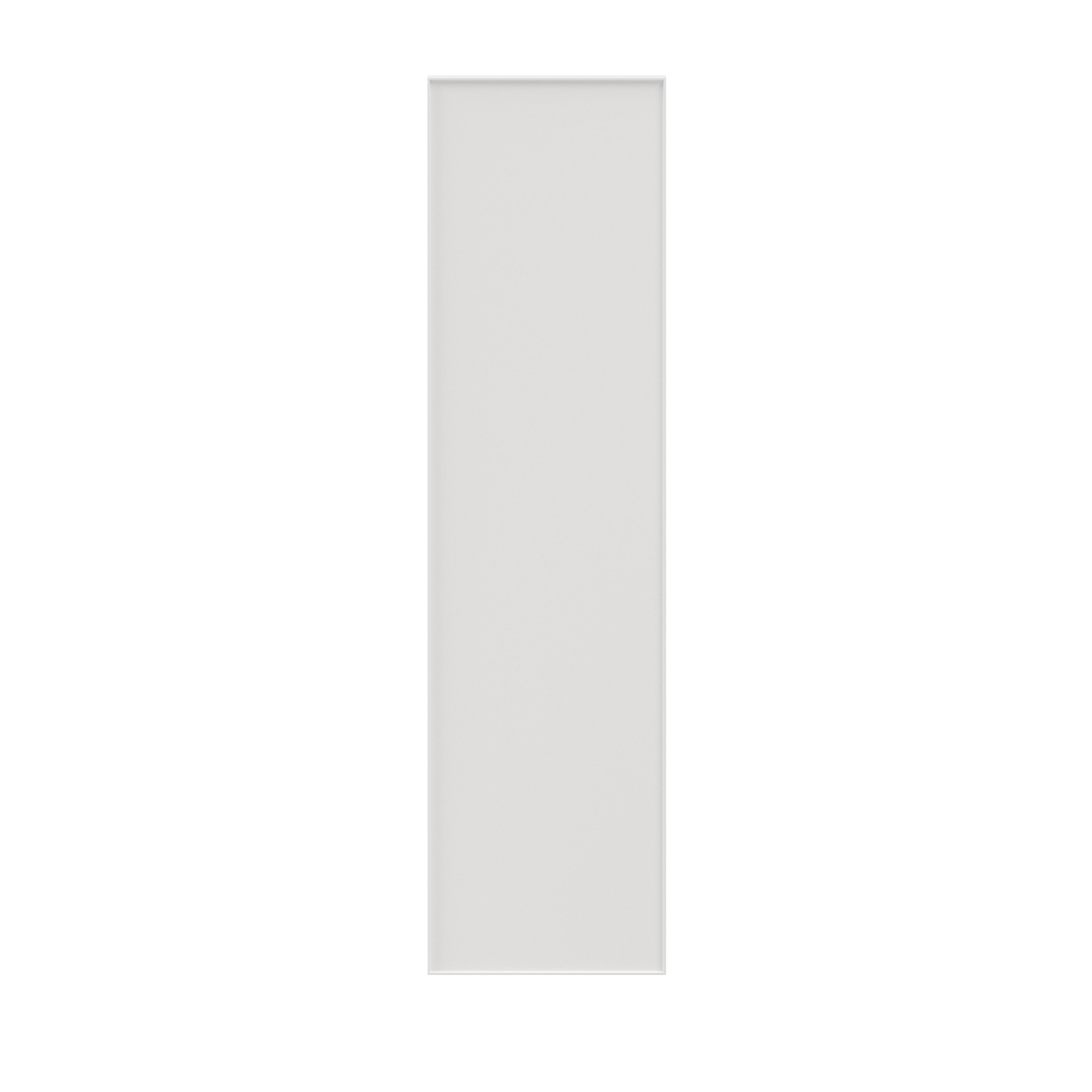 GoodHome Atomia Matt White Non-mirrored Modular furniture door, (H) 1872mm (W) 497mm