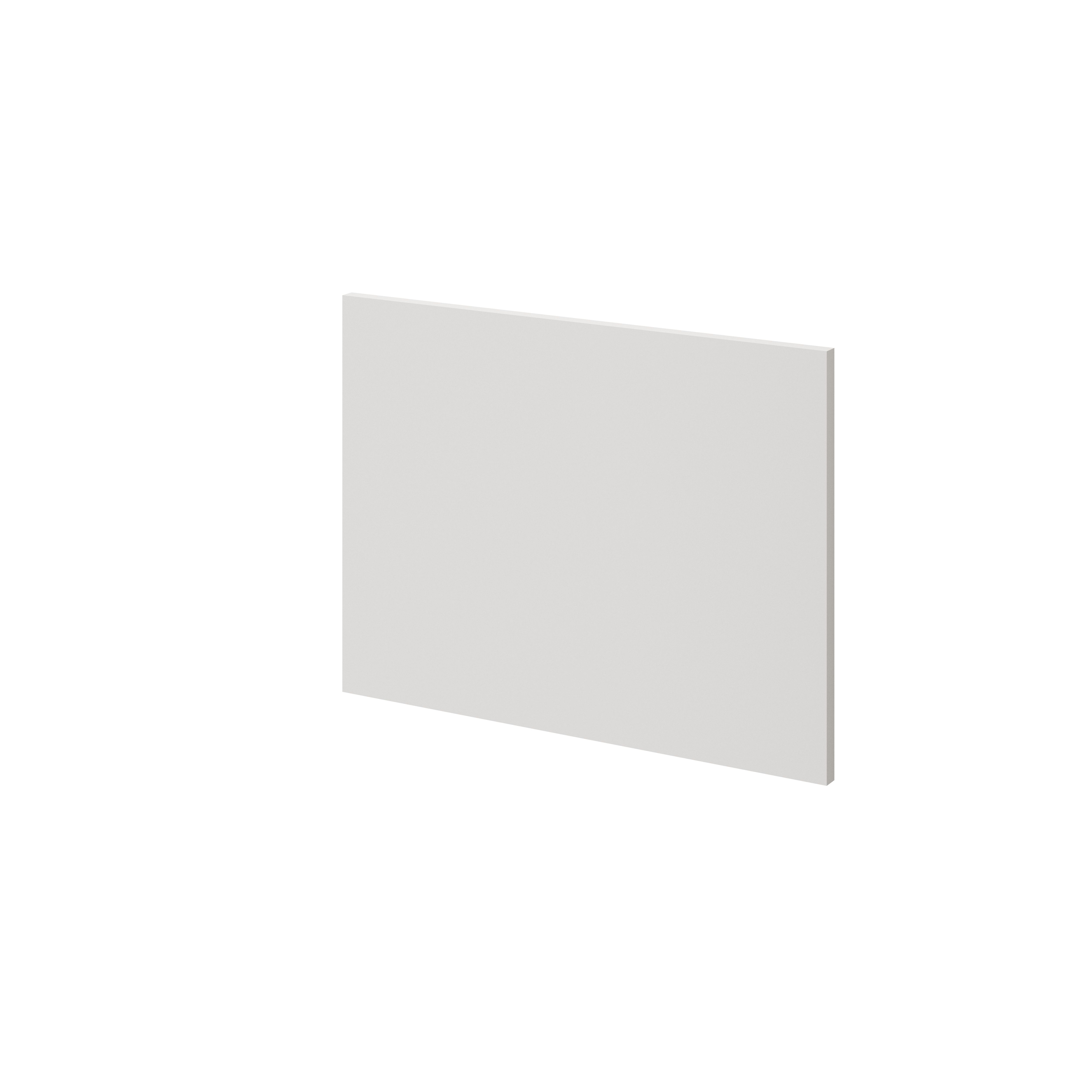 GoodHome Atomia Matt White Non-mirrored Modular furniture door, (H) 372mm (W) 497mm
