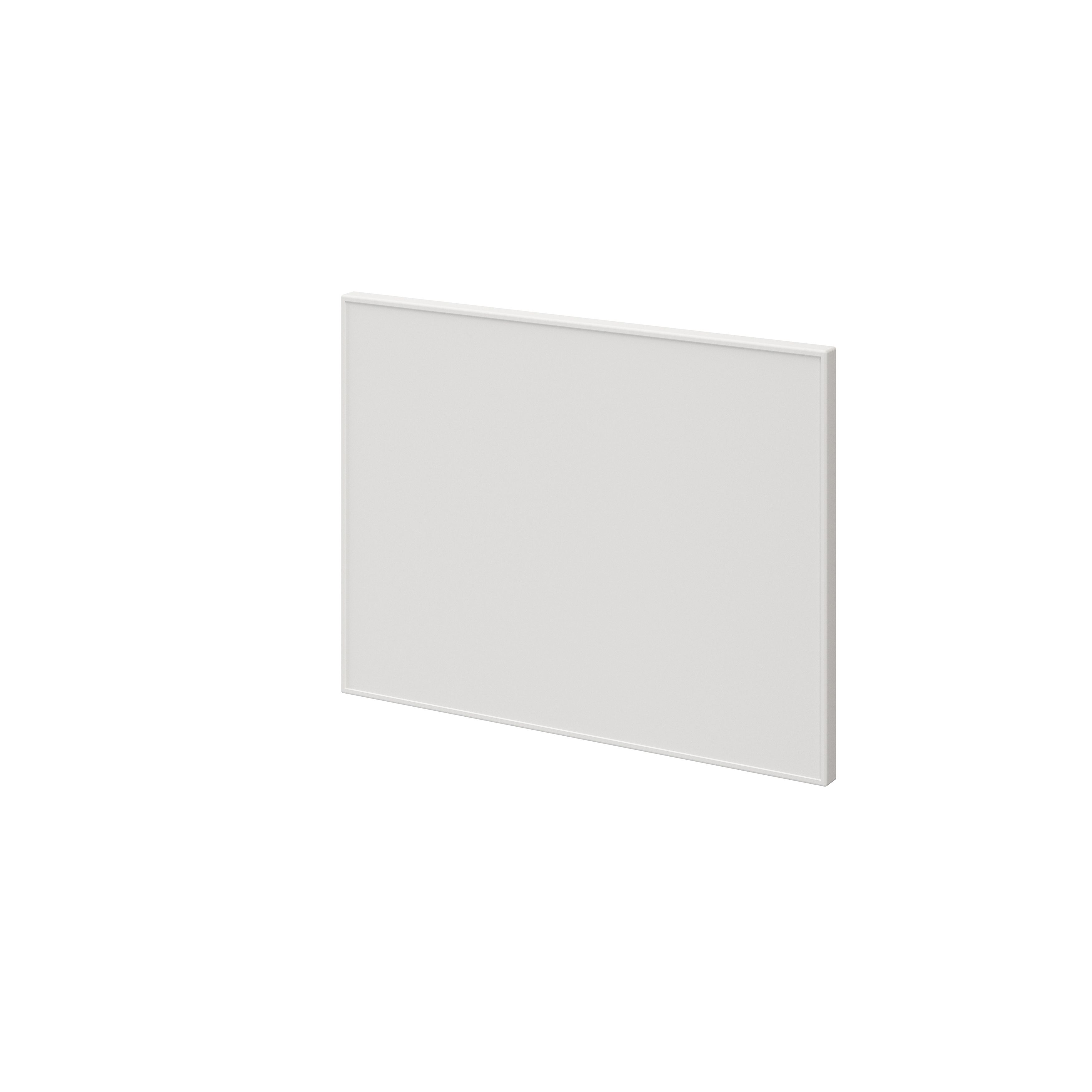 GoodHome Atomia Matt White Non-mirrored Modular furniture door, (H) 372mm (W) 497mm