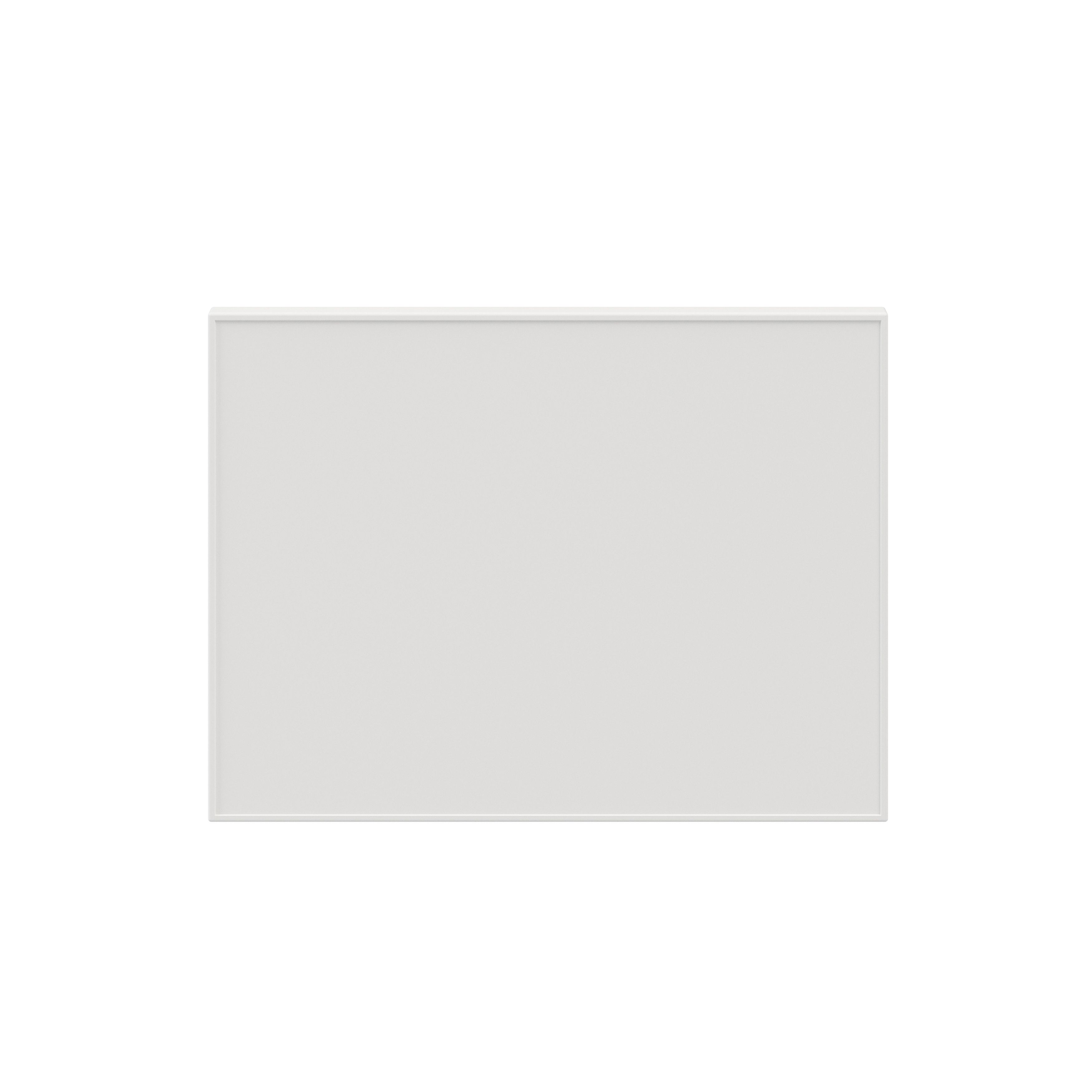 GoodHome Atomia Matt White Non-mirrored Modular furniture door, (H) 372mm (W) 497mm