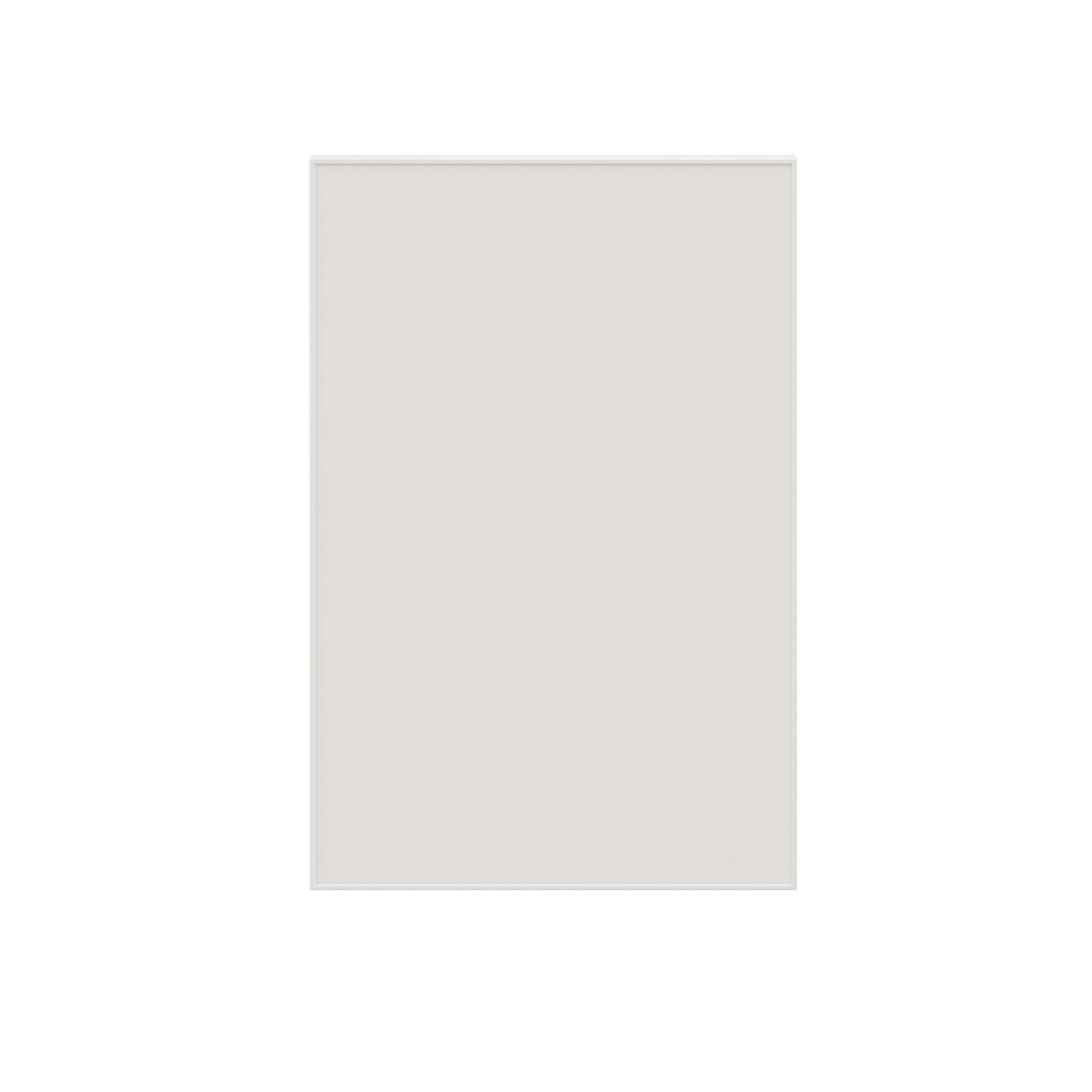 GoodHome Atomia Matt White Non-mirrored Modular furniture door, (H) 747mm (W) 497mm