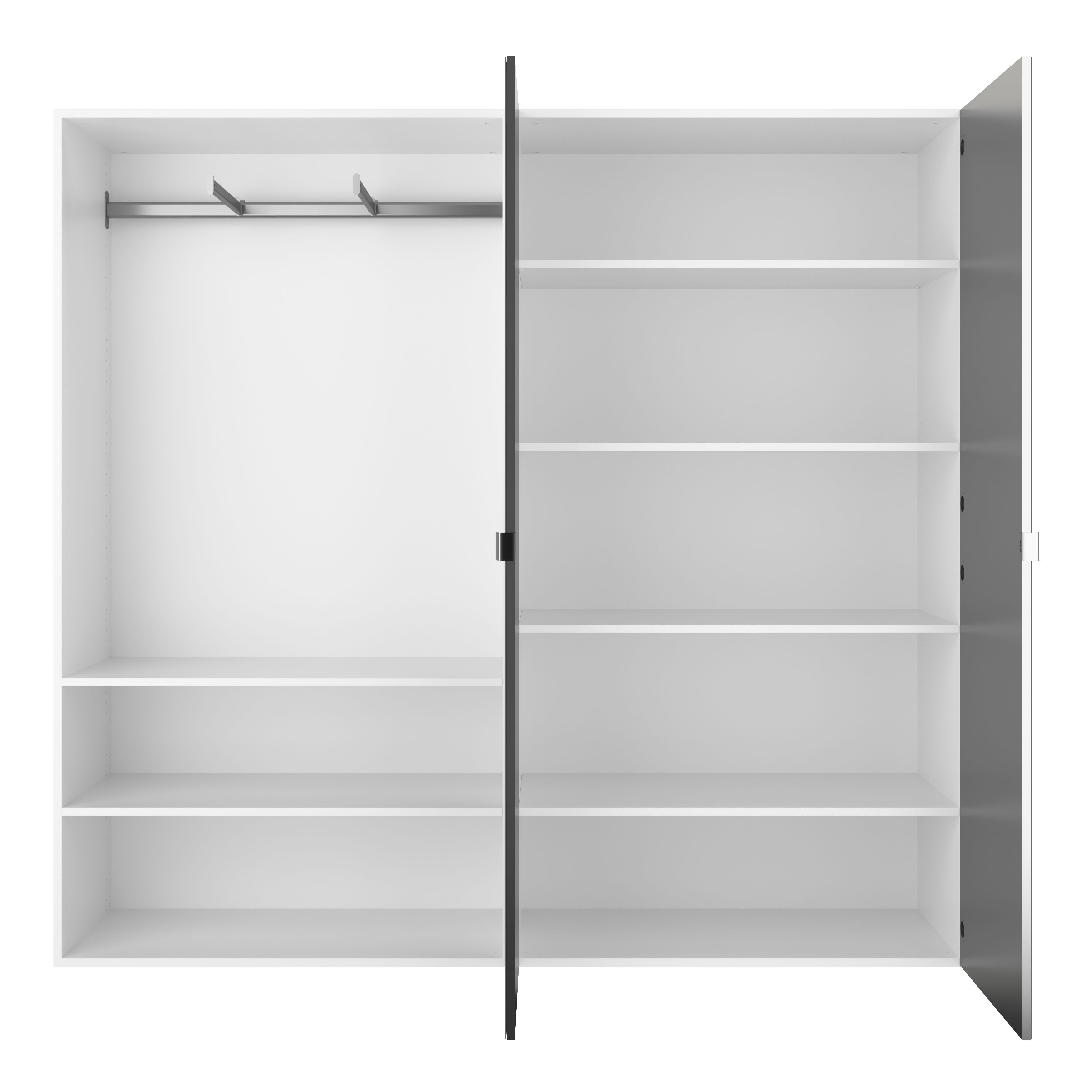 GoodHome Atomia Mirrored door Modular furniture door, (H) 1872mm (W) 497mm