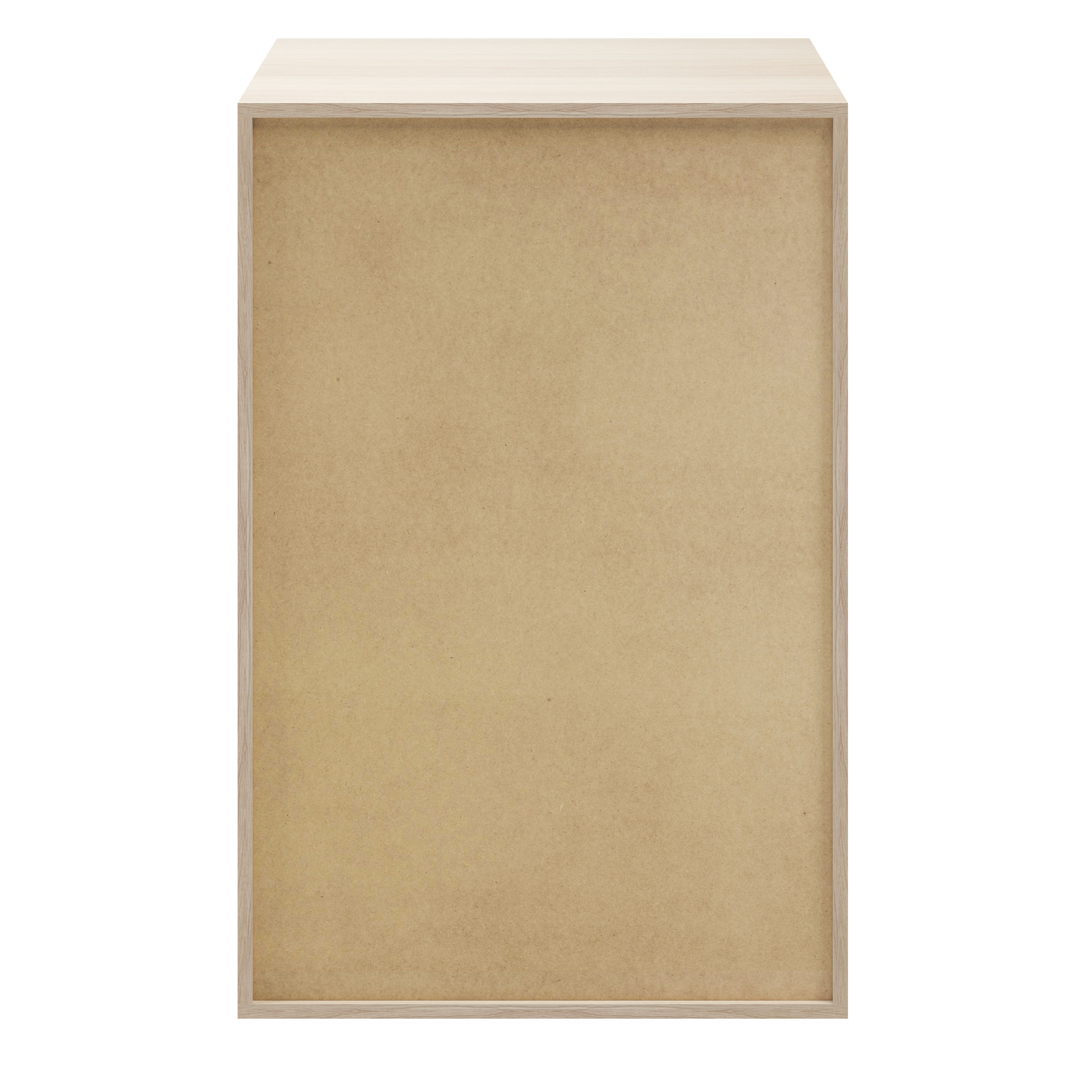 GoodHome Atomia Oak effect Modular furniture cabinet, (H)1125mm (W)750mm (D)580mm