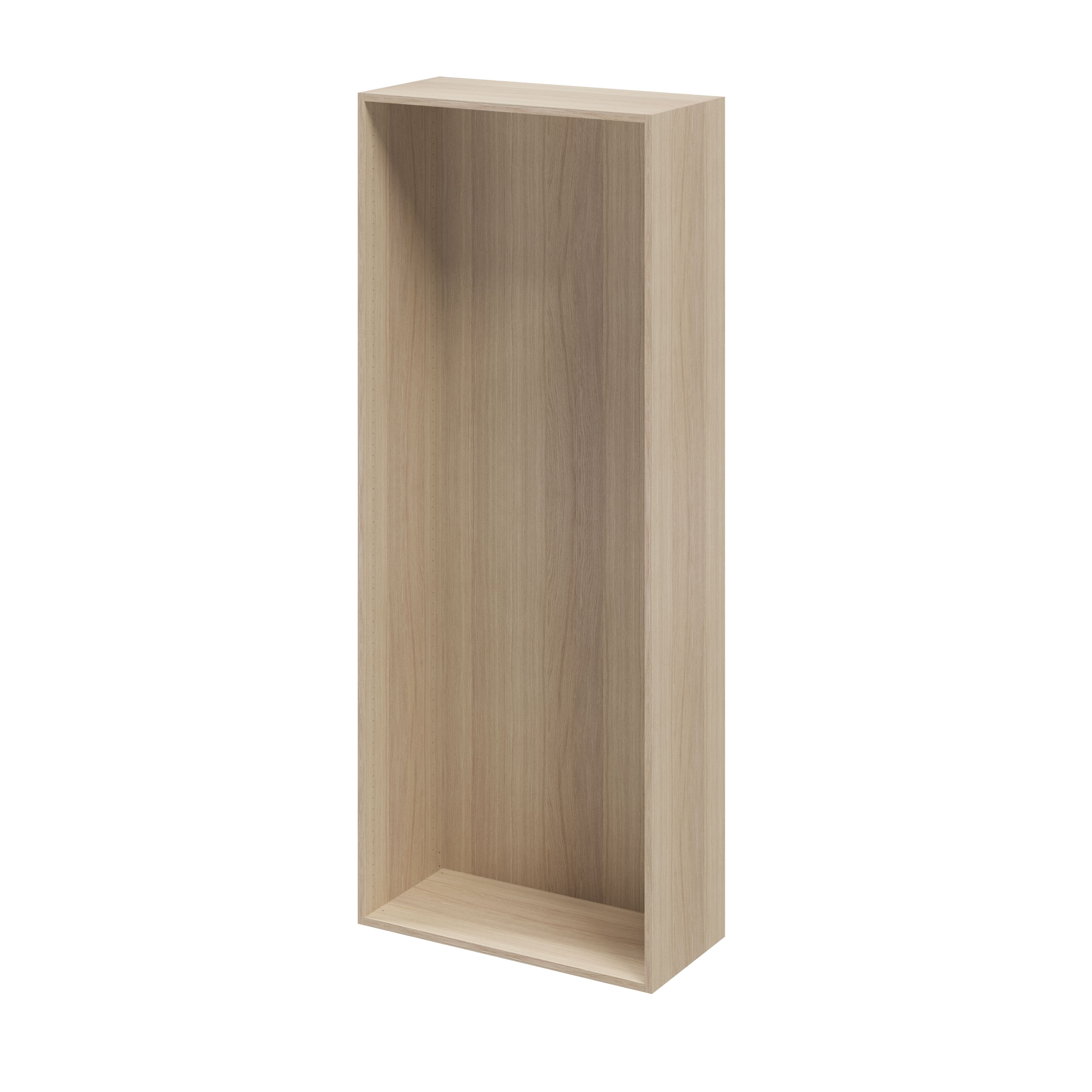GoodHome Atomia Oak effect Modular furniture cabinet, (H)1875mm (W)750mm (D)350mm