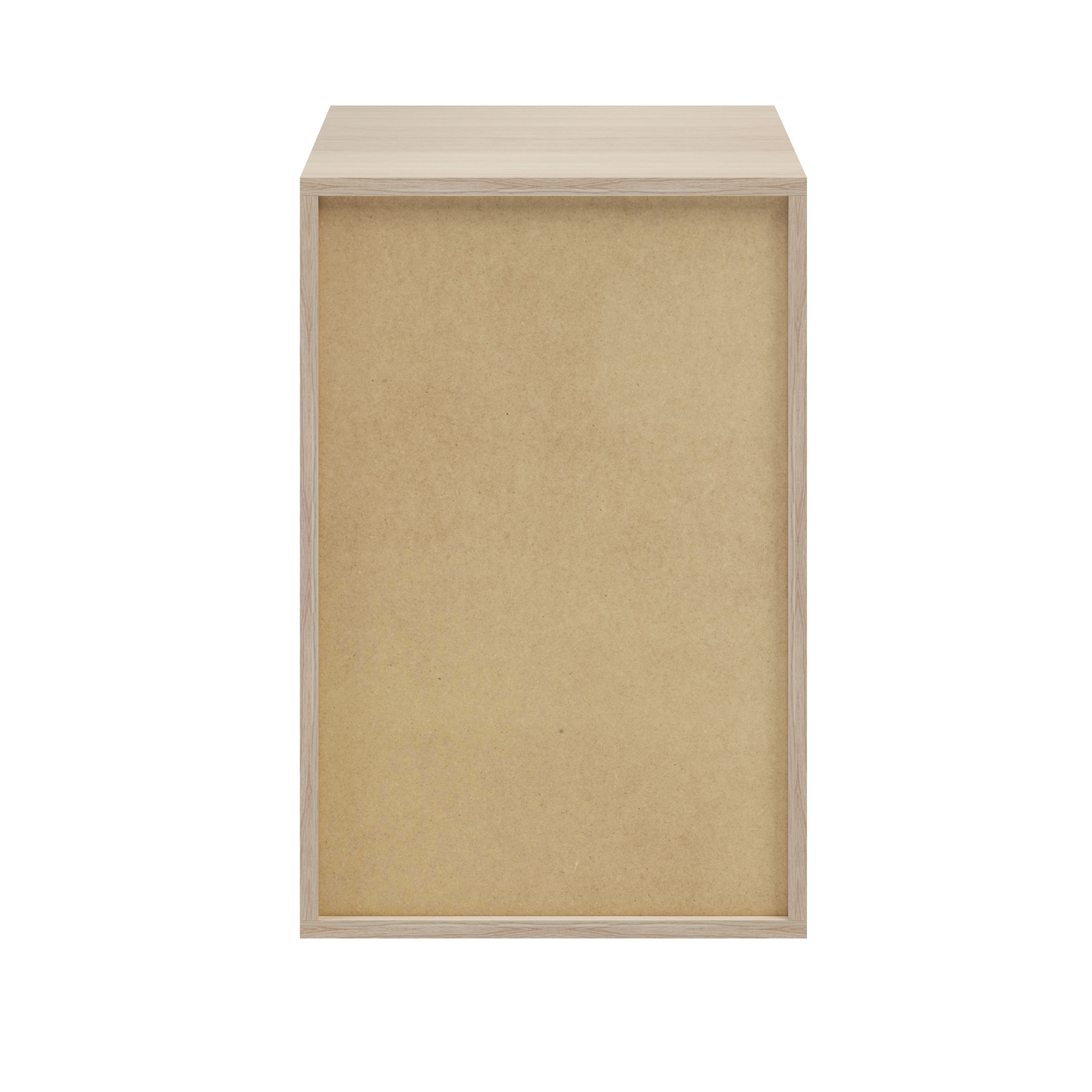 GoodHome Atomia Oak effect Modular furniture cabinet, (H)750mm (W)500mm (D)450mm