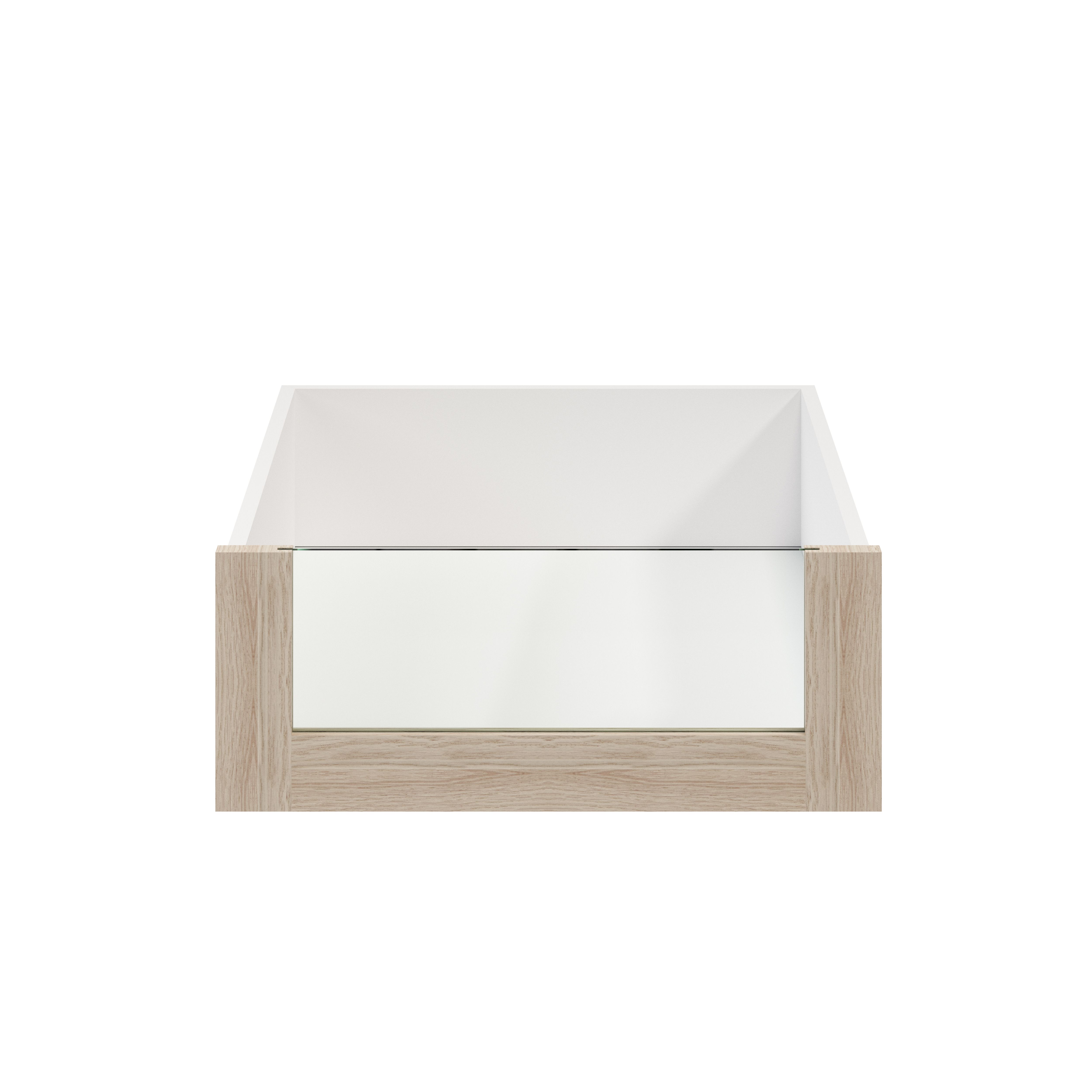 GoodHome Atomia Oak effect Shaker Internal Drawer (H)170mm (W)464mm (D)500mm