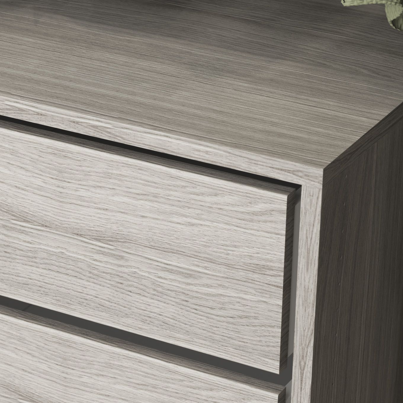 GoodHome Atomia Oak effect Slab Internal Drawer (H)170mm (W)714mm (D)500mm