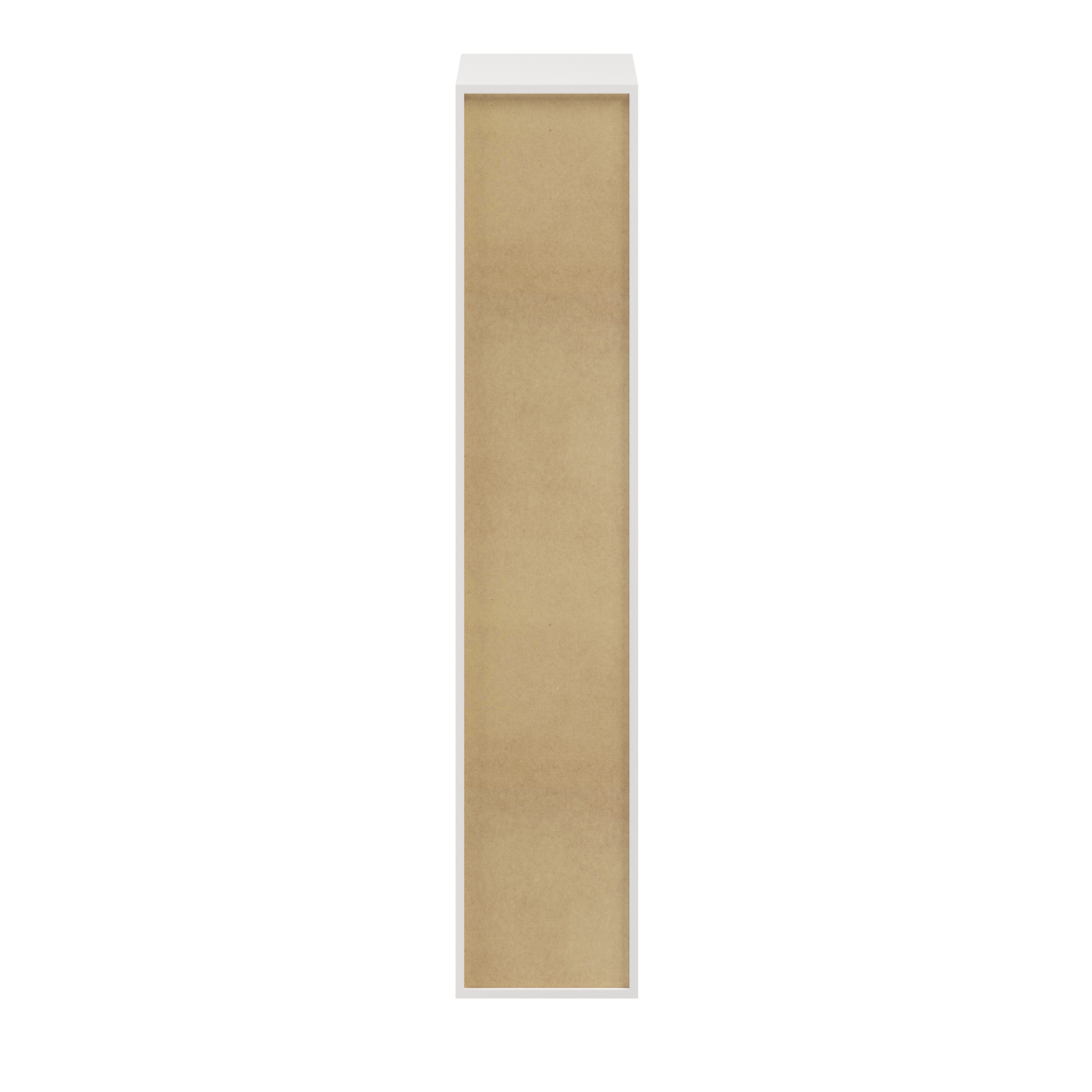 GoodHome Atomia White Modular furniture cabinet, (H)1875mm (W)375mm (D)450mm