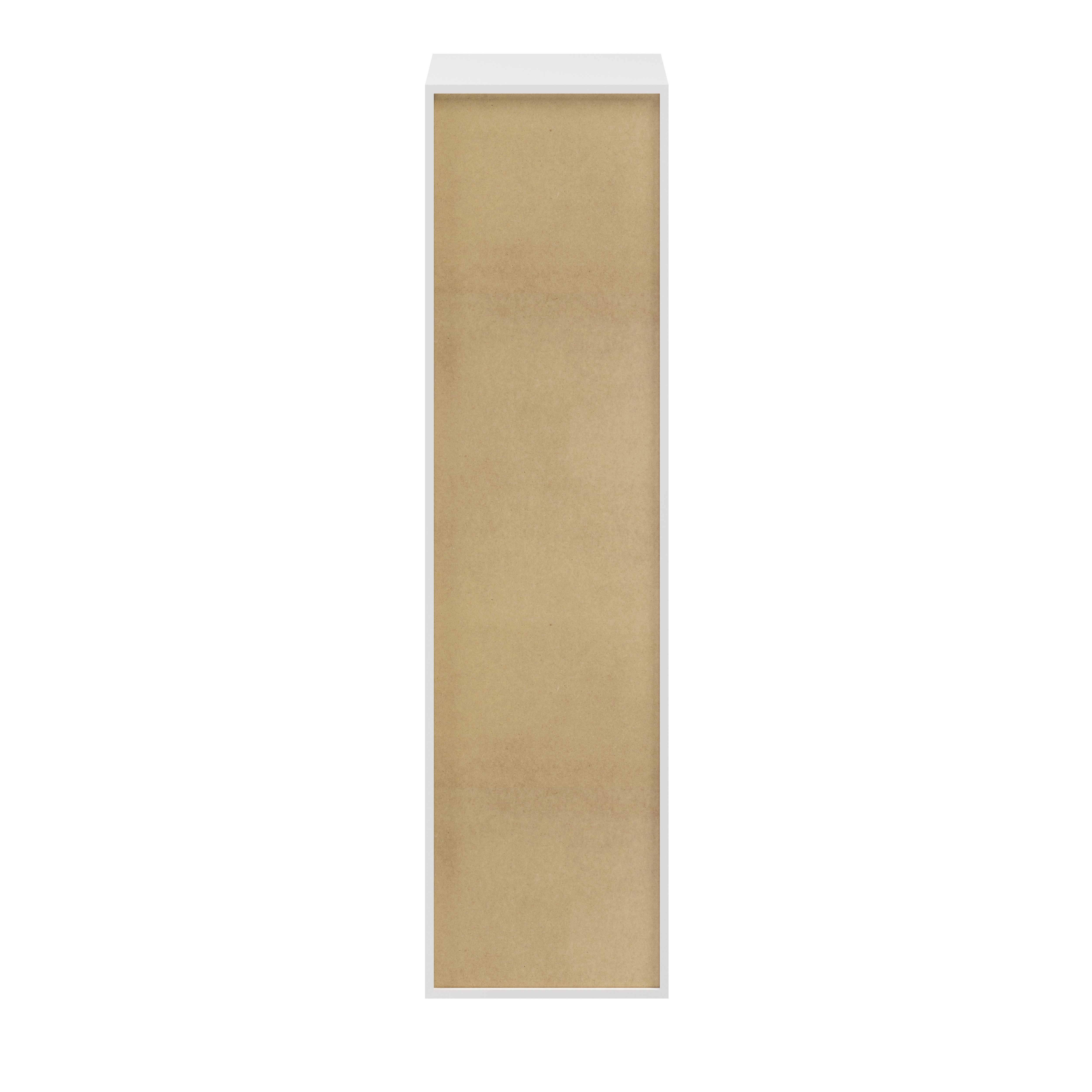 GoodHome Atomia White Modular furniture cabinet, (H)1875mm (W)500mm (D)450mm