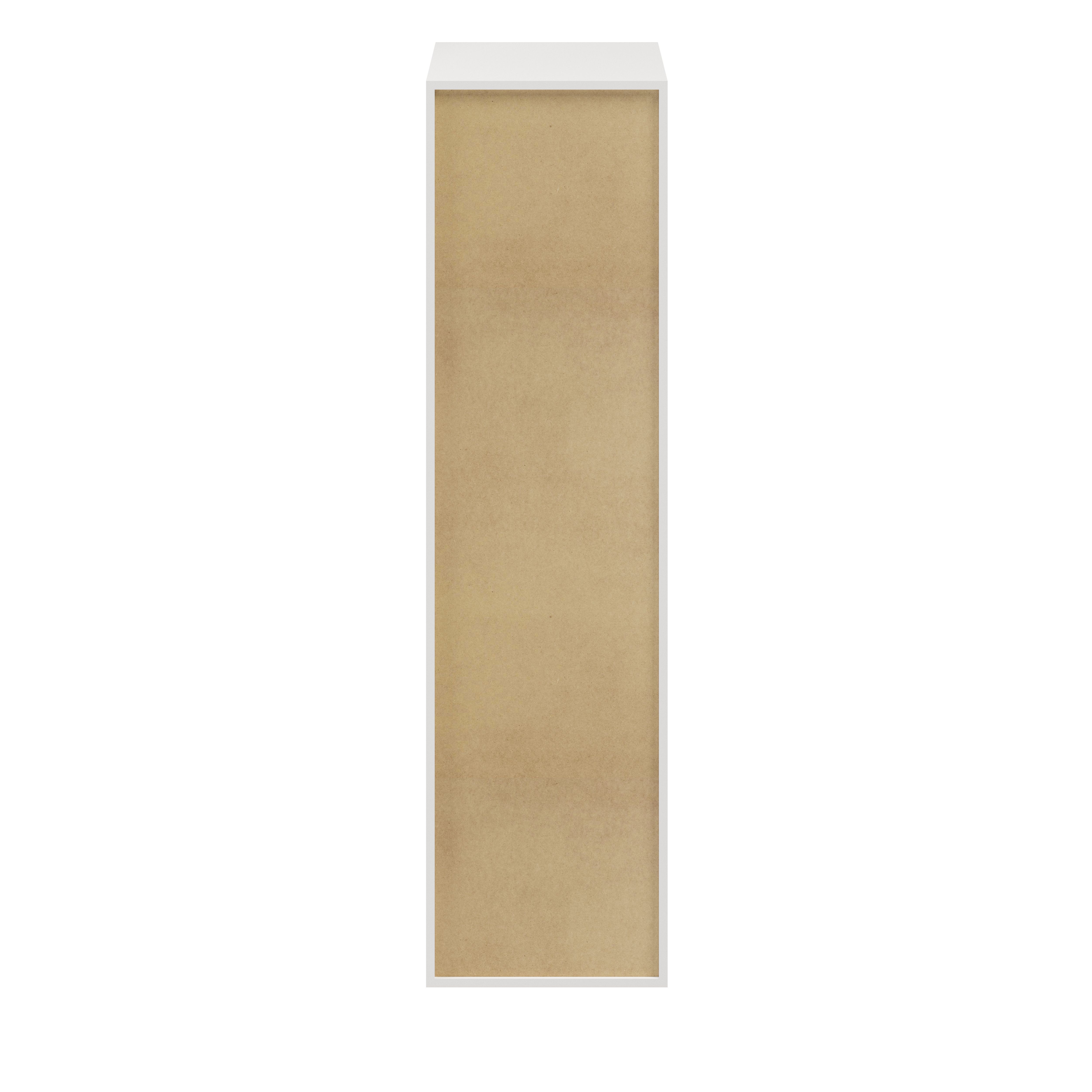 GoodHome Atomia White Modular furniture cabinet, (H)1875mm (W)500mm (D)580mm