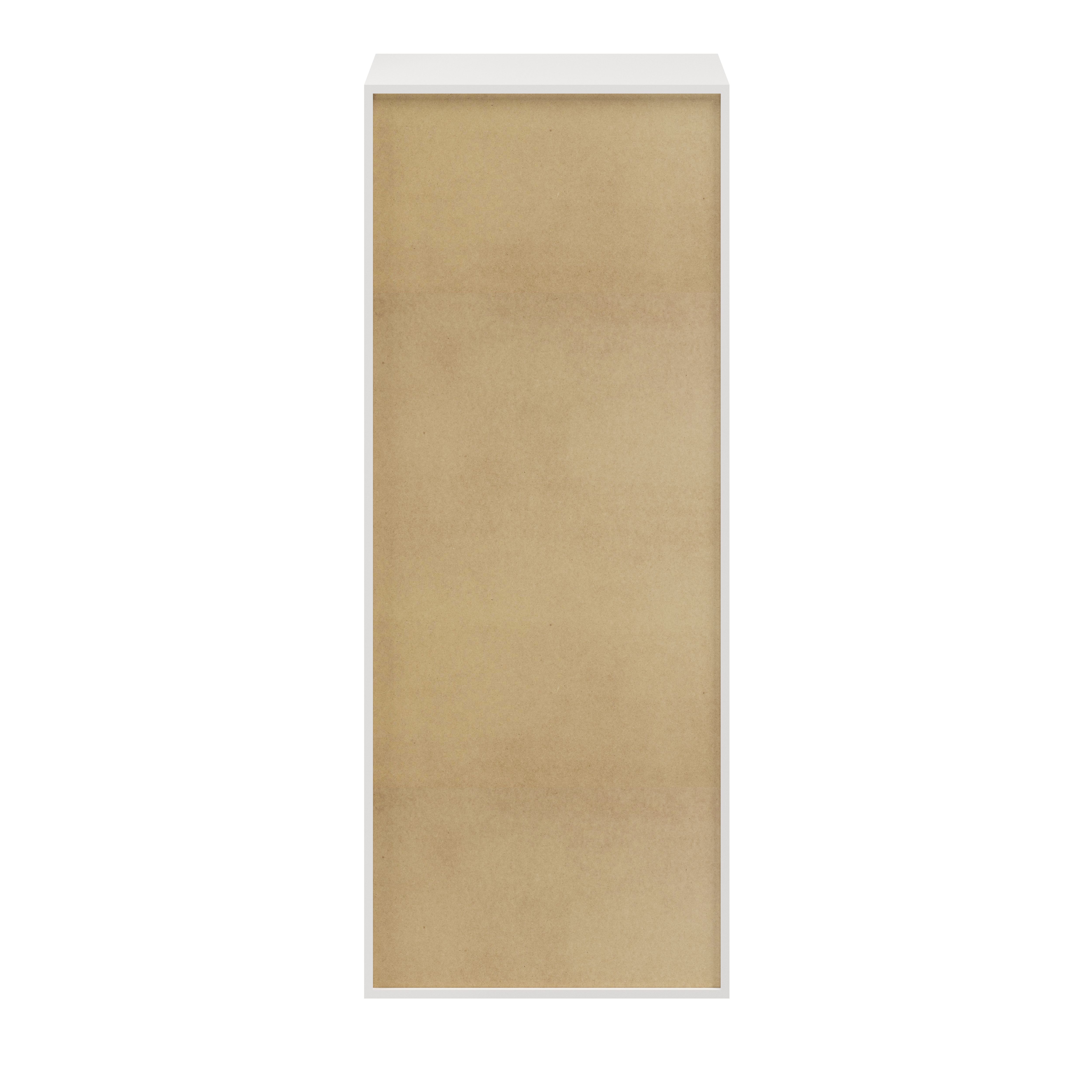 GoodHome Atomia White Modular furniture cabinet, (H)1875mm (W)750mm (D)450mm