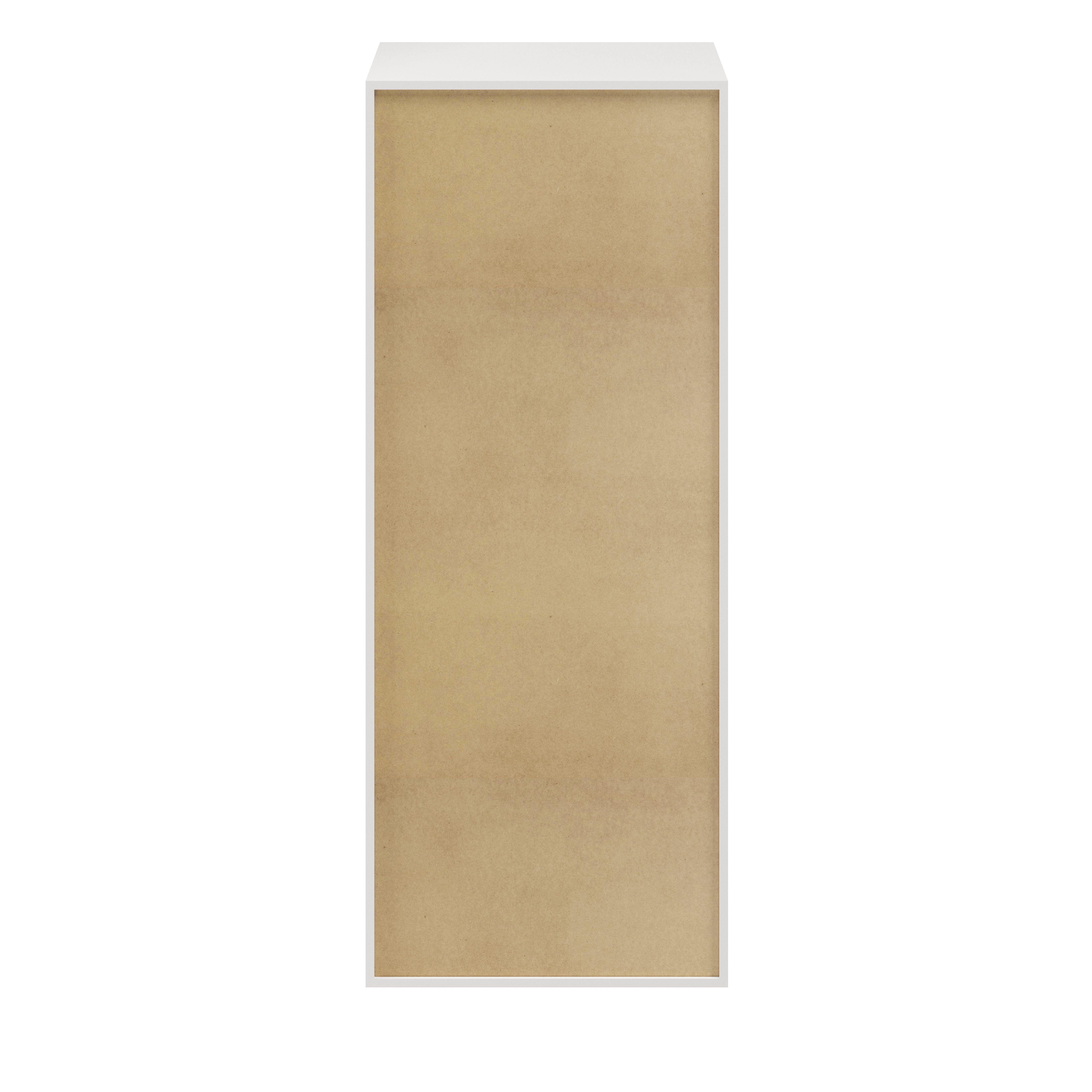 GoodHome Atomia White Modular furniture cabinet, (H)1875mm (W)750mm (D)580mm