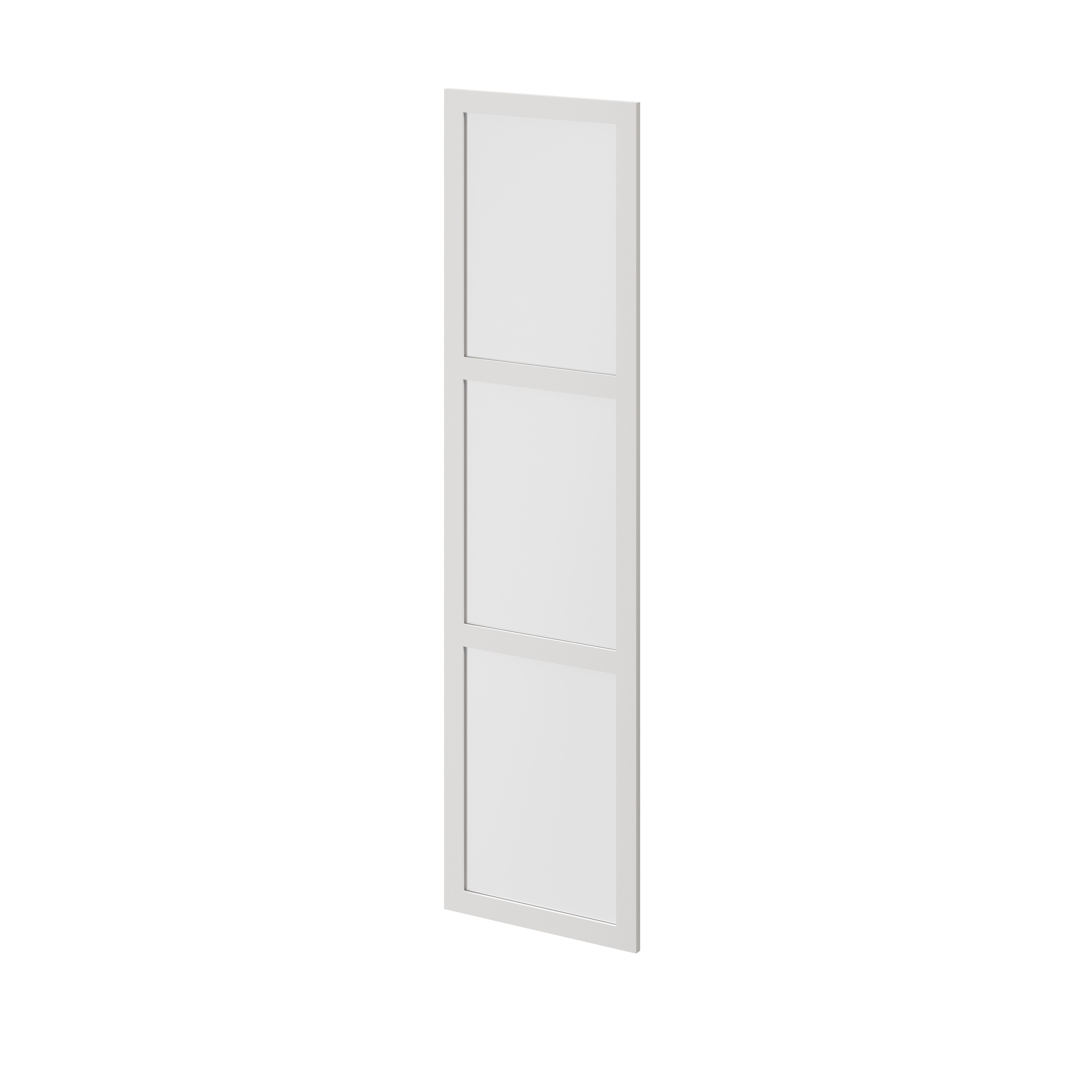 GoodHome Atomia White Opaque Non-mirrored Modular furniture door, (H) 1872mm (W) 497mm