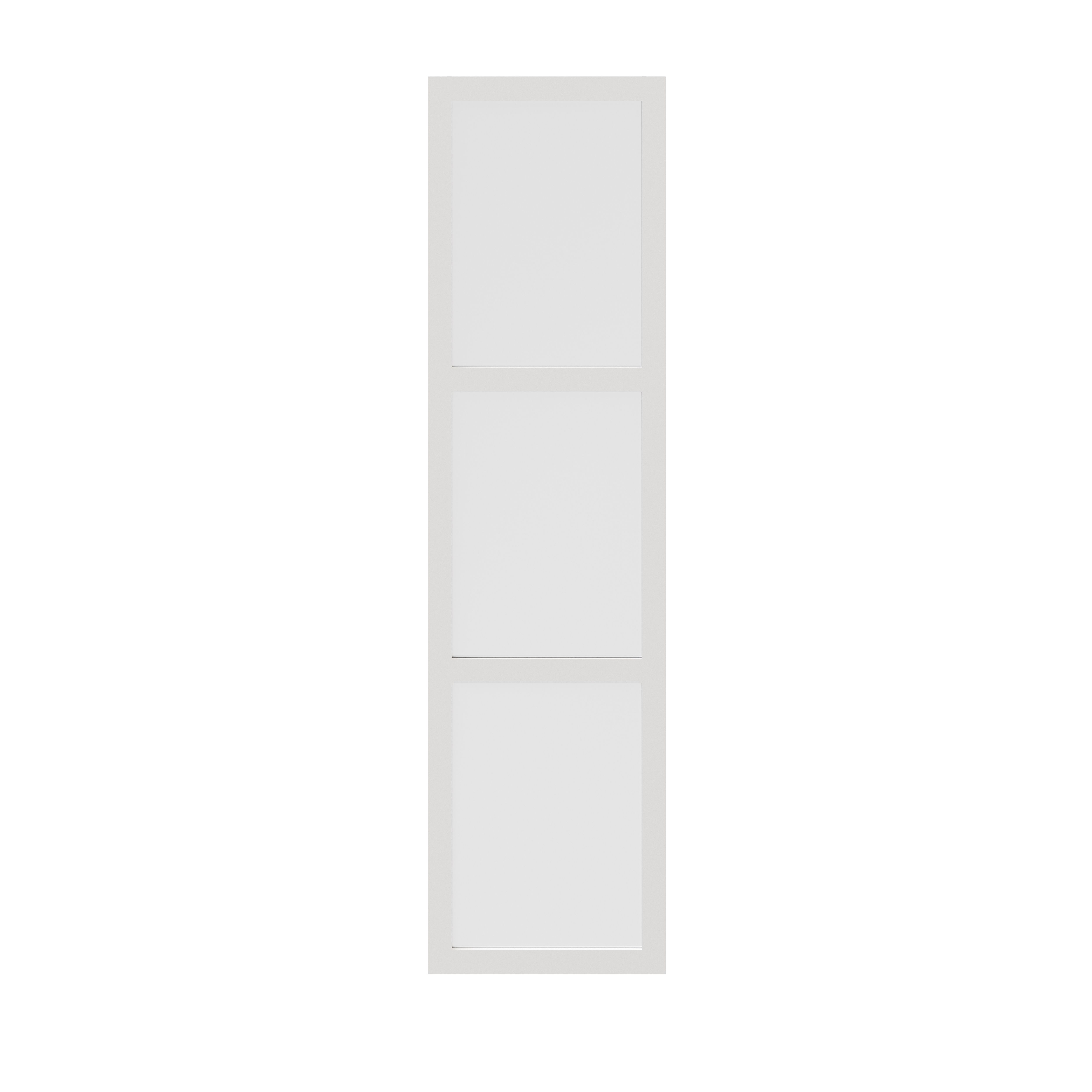 GoodHome Atomia White Opaque Non-mirrored Modular furniture door, (H) 1872mm (W) 497mm