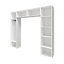 GoodHome Atomia White Overhead unit (H)2250mm (W)2500mm (D)450mm