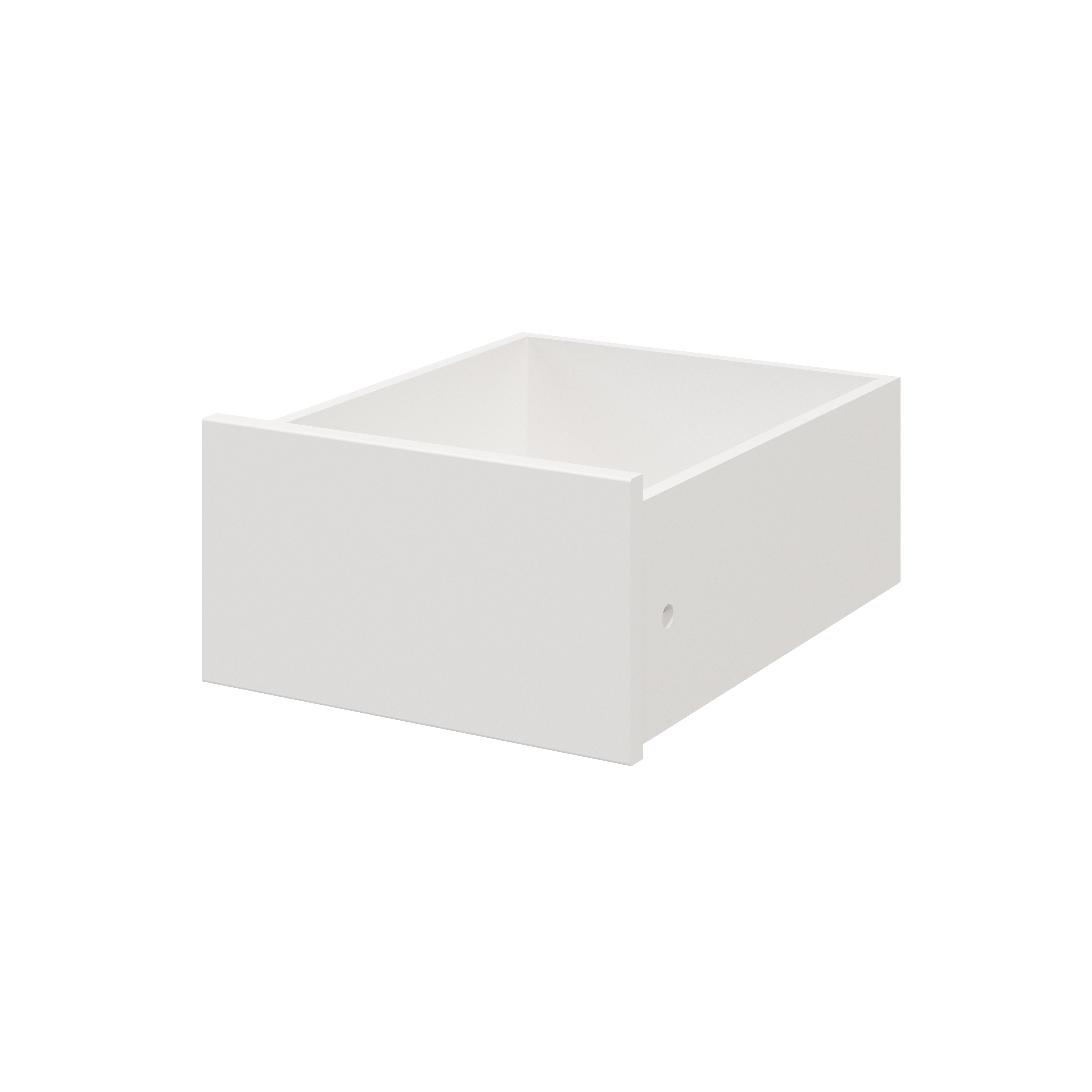 GoodHome Atomia White Slab Internal Drawer (H)170mm (W)339mm (D)390mm