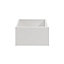 GoodHome Atomia White Slab Internal Drawer (H)170mm (W)339mm (D)390mm