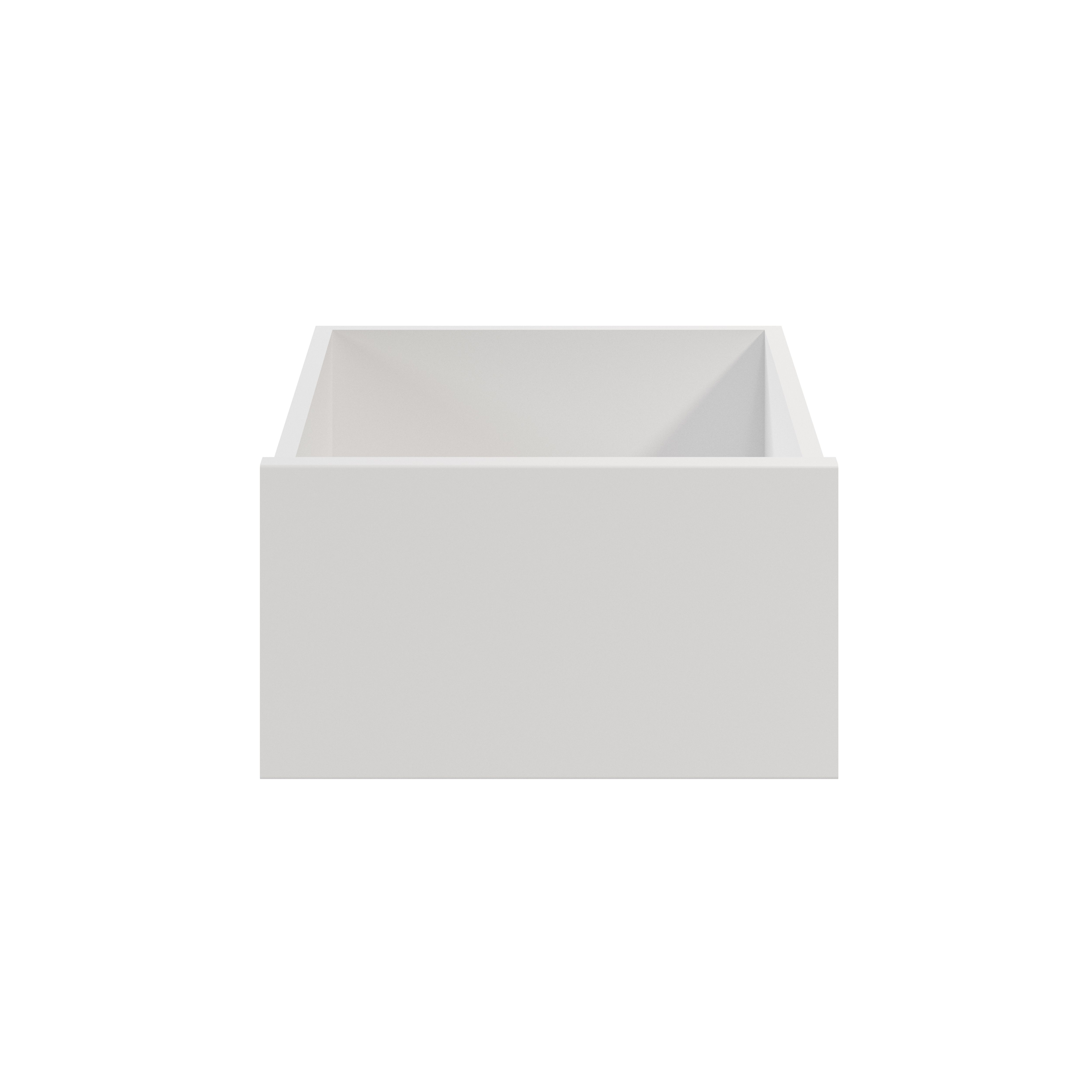 GoodHome Atomia White Slab Internal Drawer (H)170mm (W)339mm (D)390mm