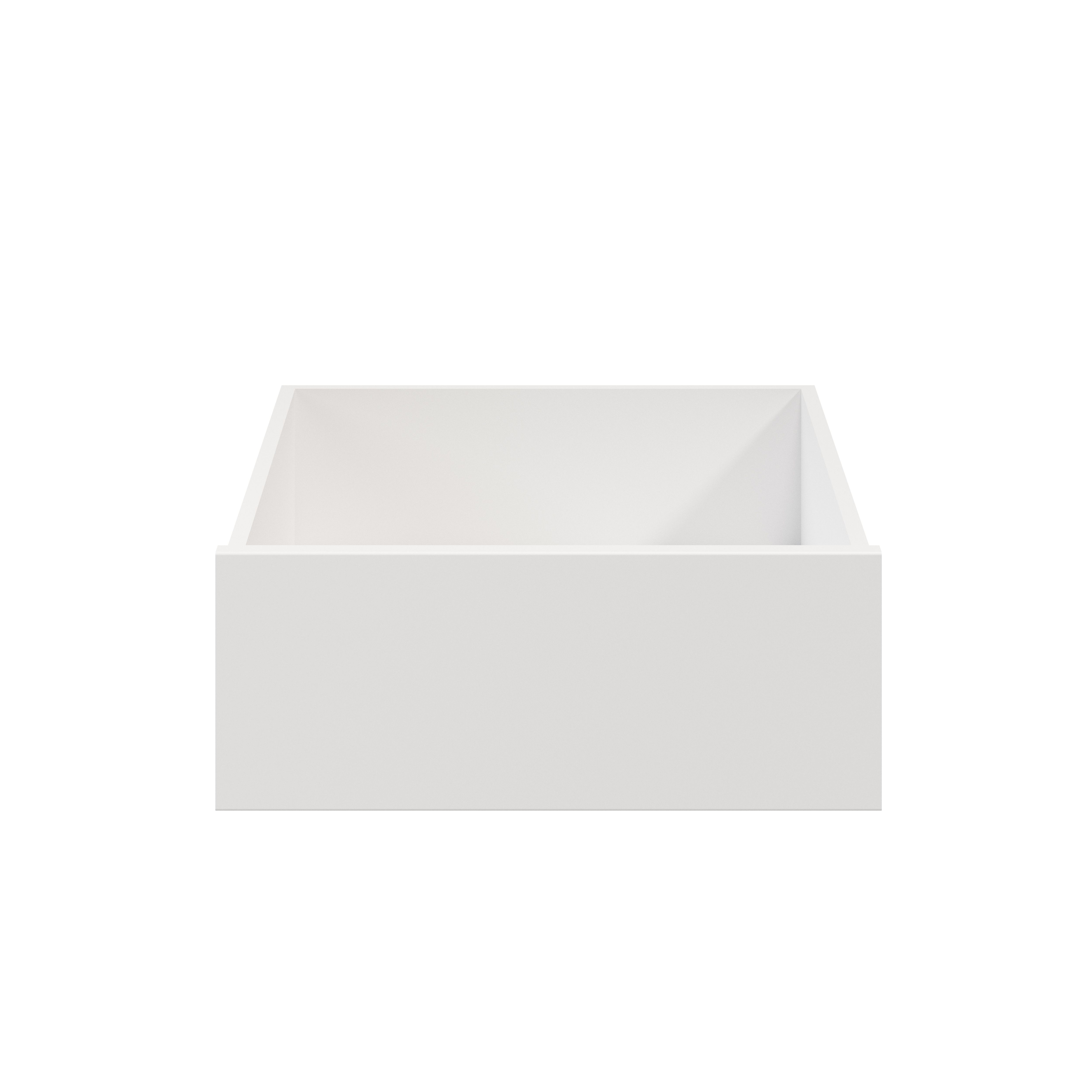 GoodHome Atomia White Slab Internal Drawer (H)170mm (W)464mm (D)500mm