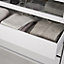 GoodHome Atomia White Slab Internal Drawer (H)170mm (W)714mm (D)500mm