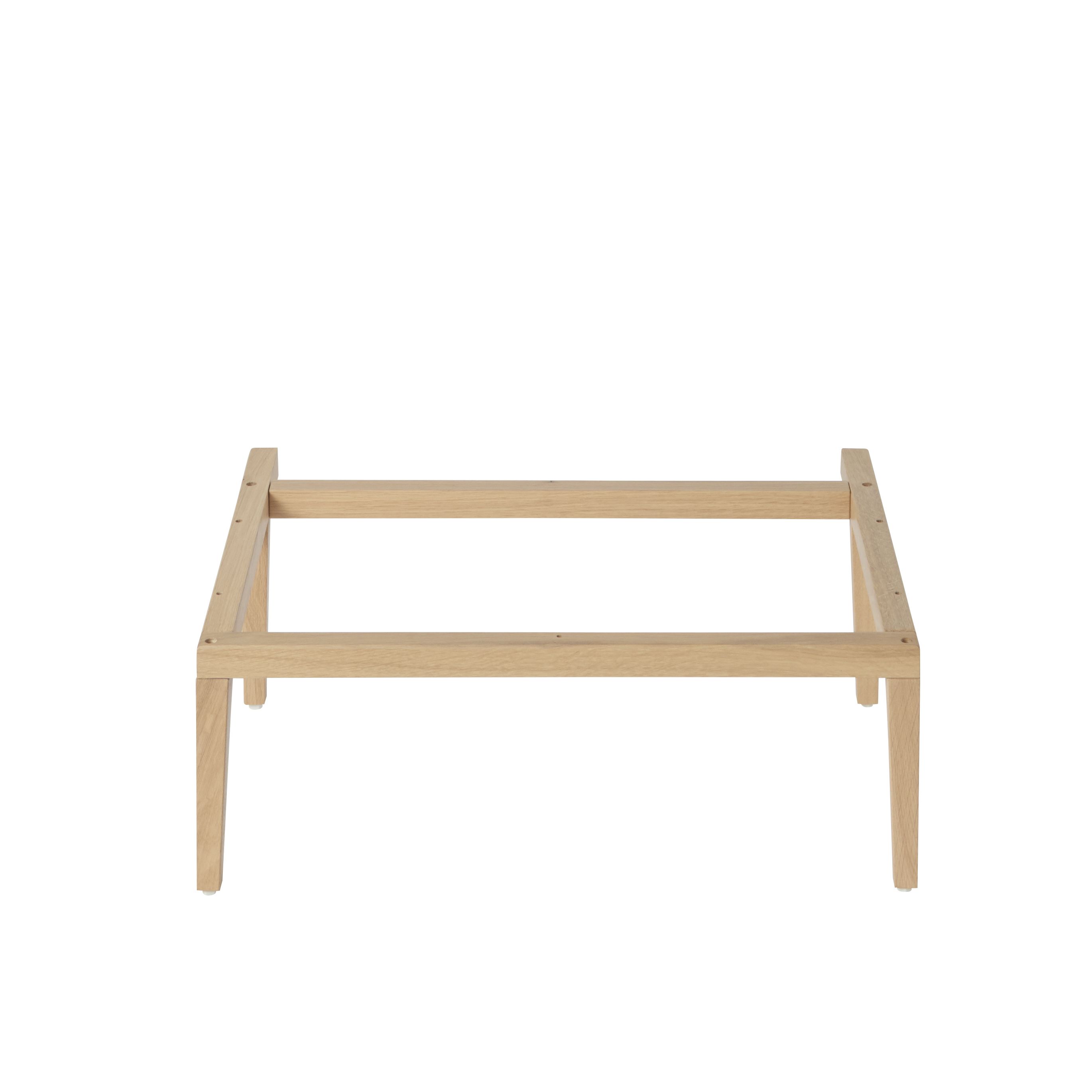 GoodHome Avela Matt Oak Vanity unit feet (H)210mm (W)600mm